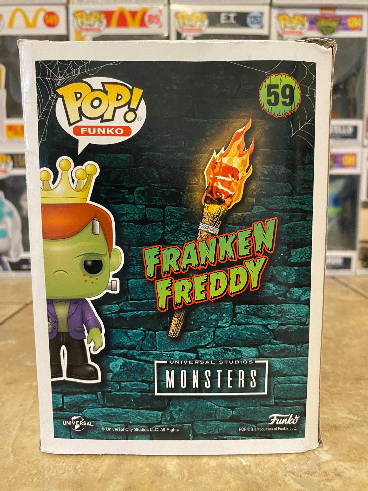 Funko Pop! Vinyl: Funko - Franken Freddy - Funko (Exclusive) #59 w Protector