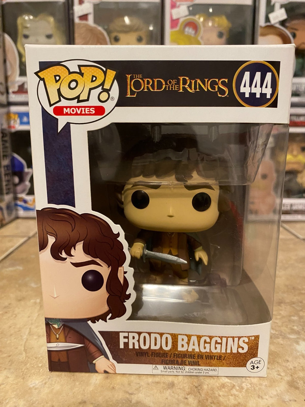 Funko Pop! Vinyl: The Lord of the Rings - Frodo Baggins #444