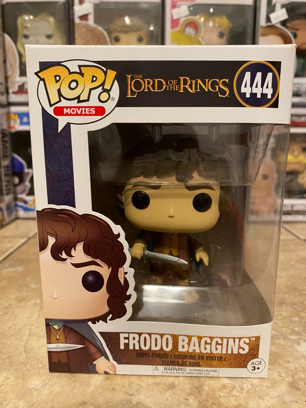Funko Pop! Vinyl: The Lord of the Rings - Frodo Baggins #444