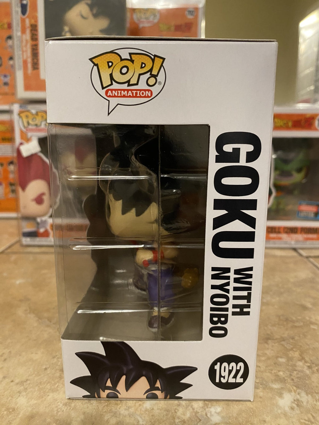 Funko Pop! Animation: Dragon Ball #1922 Goku & Nyoibo w Protector