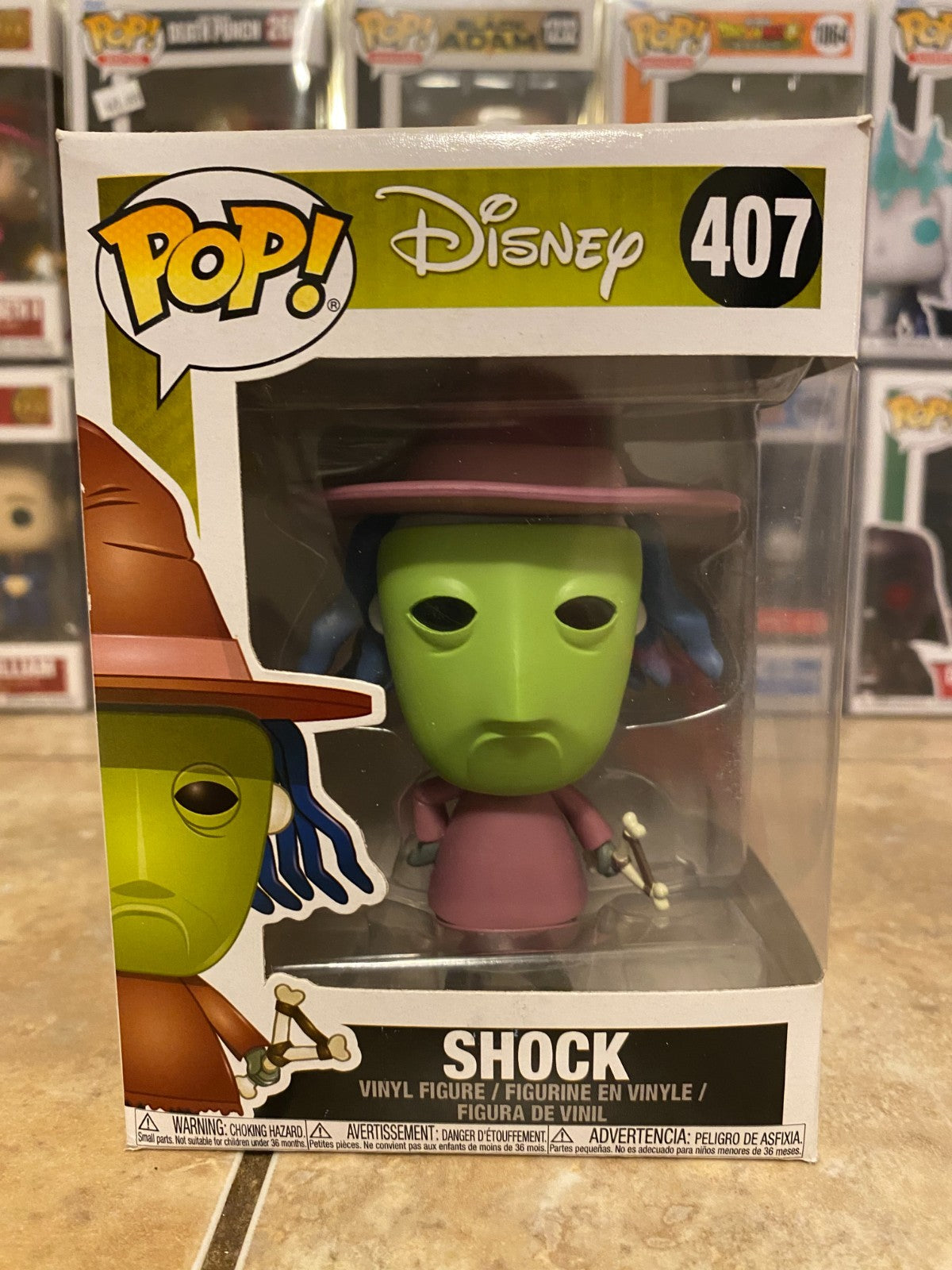 Funko Pop! Vinyl: Disney - Shock #407 w Protectors