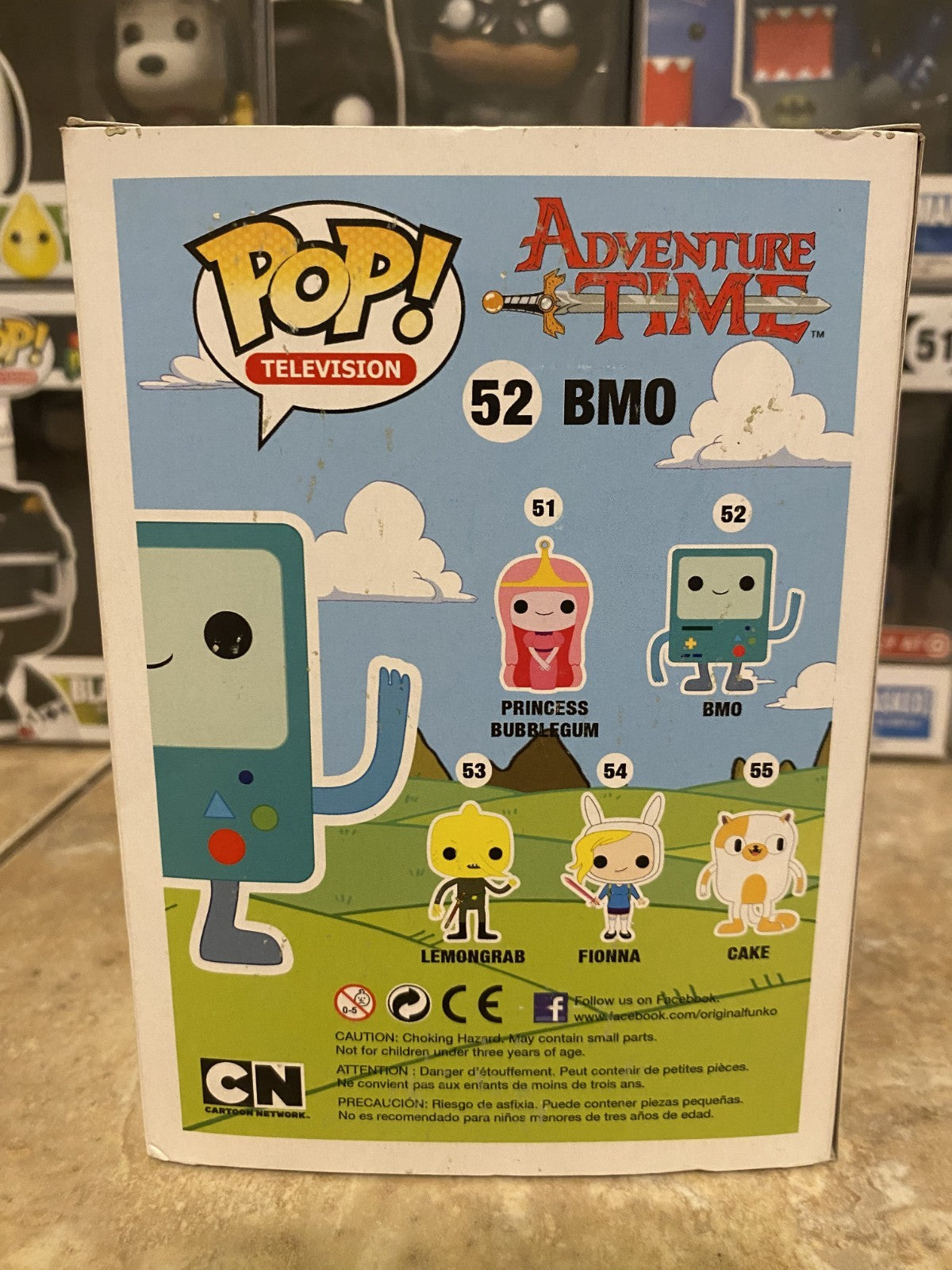 Funko Pop! Vinyl: Adventure Time - BMO #52 w/Box Protector
