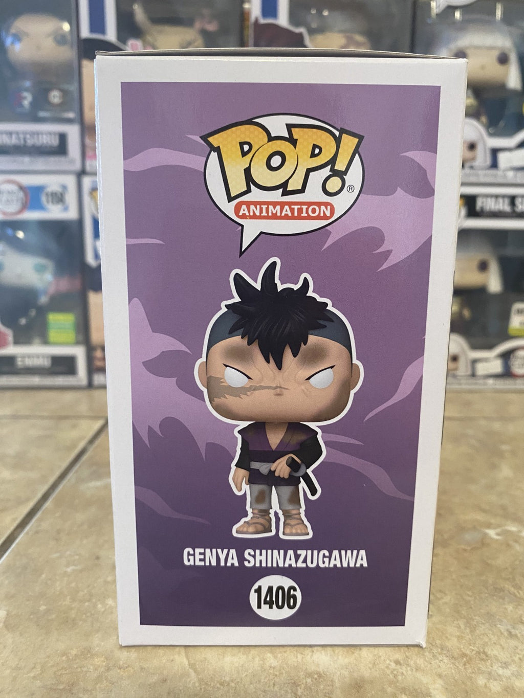 Funko Pop! Demon Slayer #1406 Genya Shinazugawa w/Box Protector
