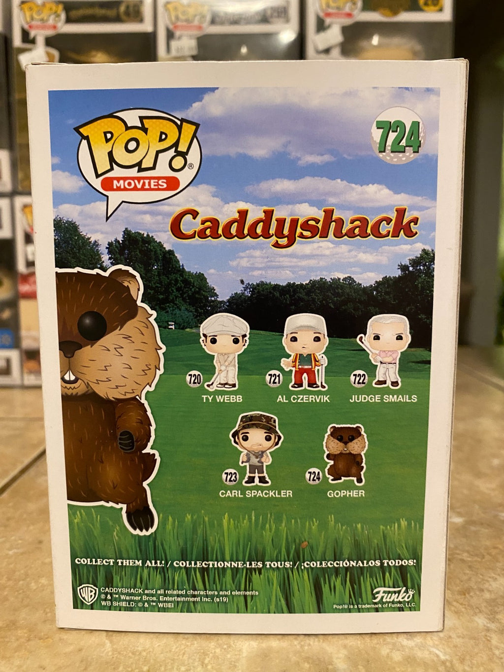 Funko Pop! Vinyl: Gopher #724 Caddyshack Movies Collectible Figure