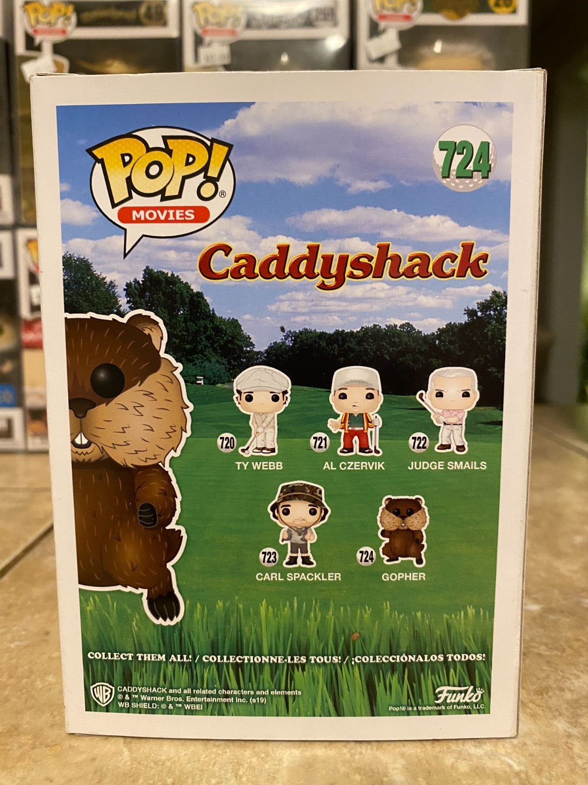 Funko Pop! Vinyl: Gopher #724 Caddyshack Movies Collectible Figure