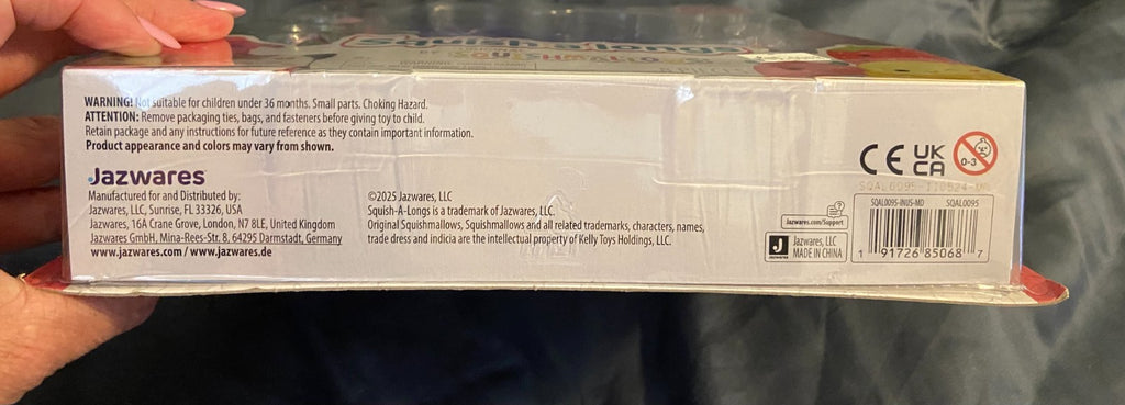 Squishalongs Squishmallows Series 2 New in Box 4 mini-Squish plus Case and Ring