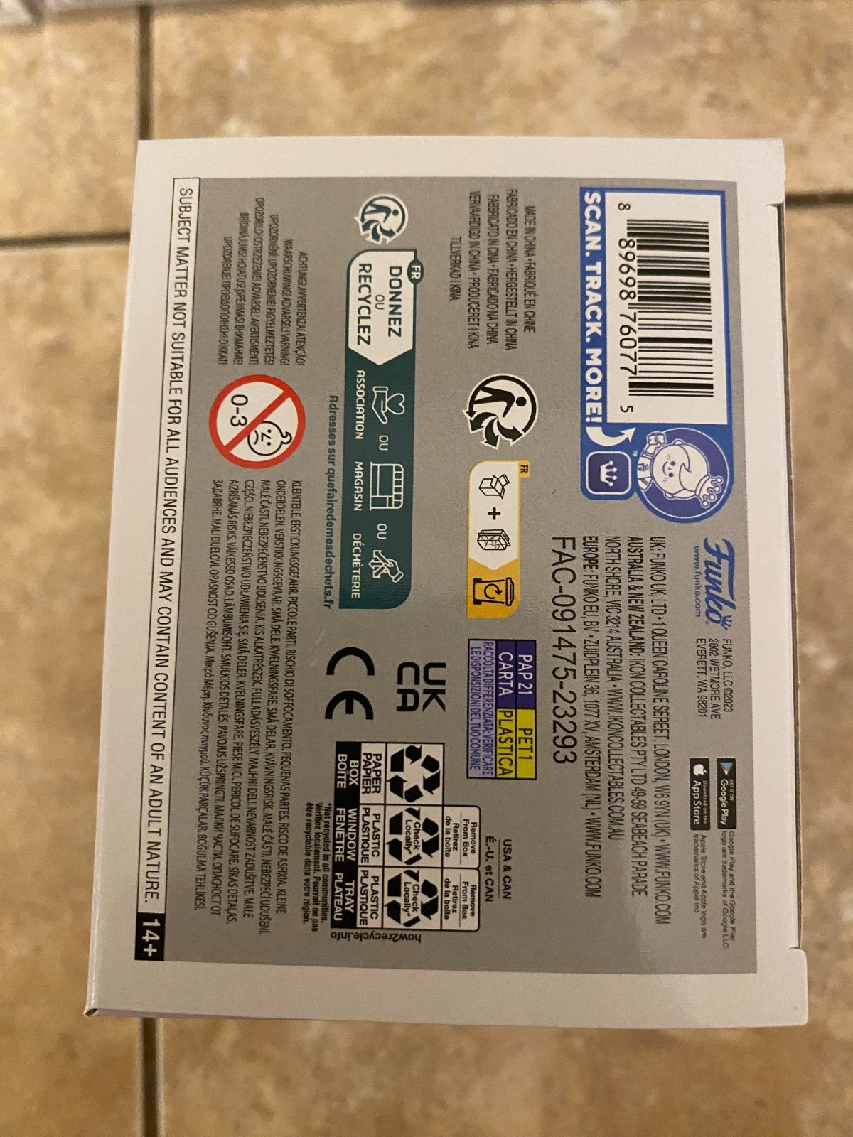 Funko POP Marvel Deadpool Bowling Deadpool #1342 w Protector