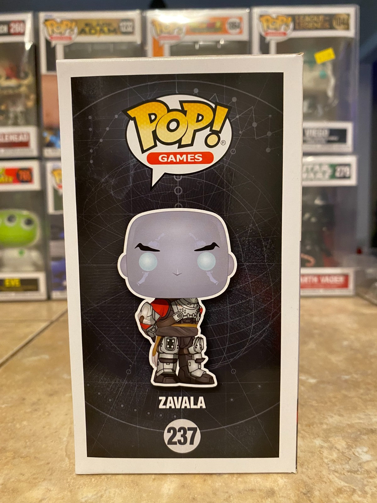 Funko Pop! Vinyl: Destiny - Commander Zavala #237 w Protector