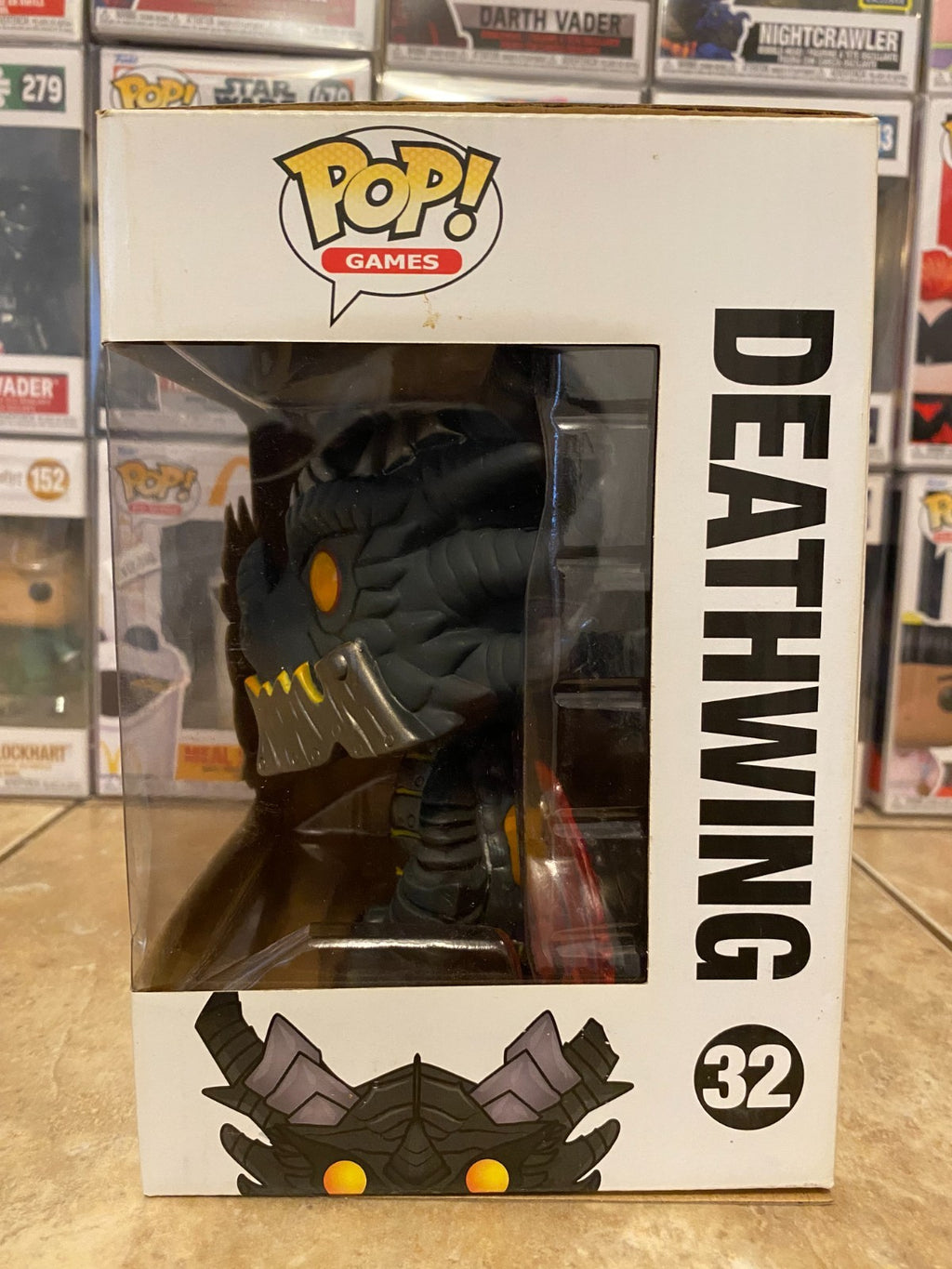 Funko Pop! Games: World of Warcraft - Deathwing #32 Deluxe 6" w Protector