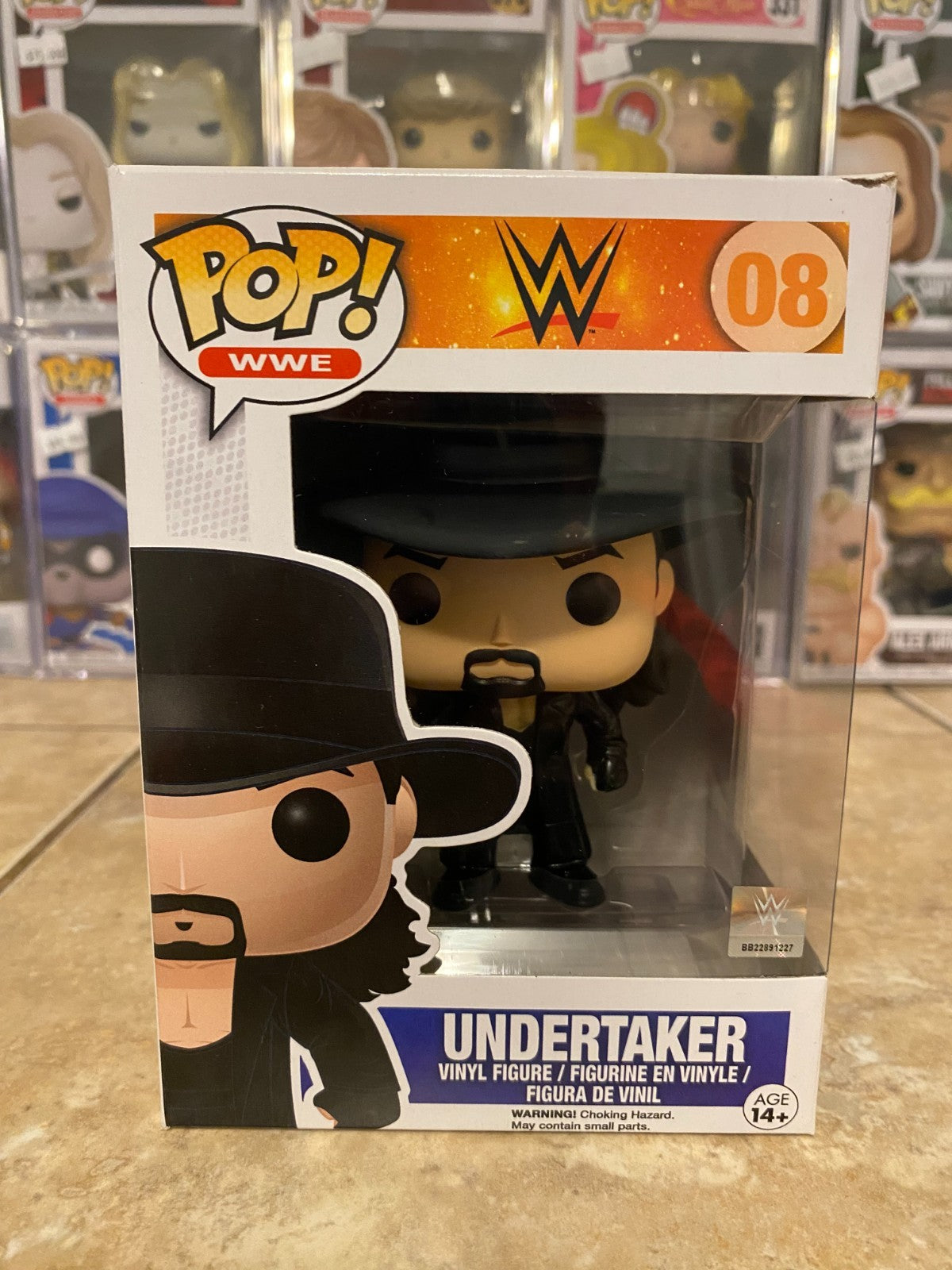 Funko Pop! Vinyl: WWE - Undertaker #08 With Pop Protector