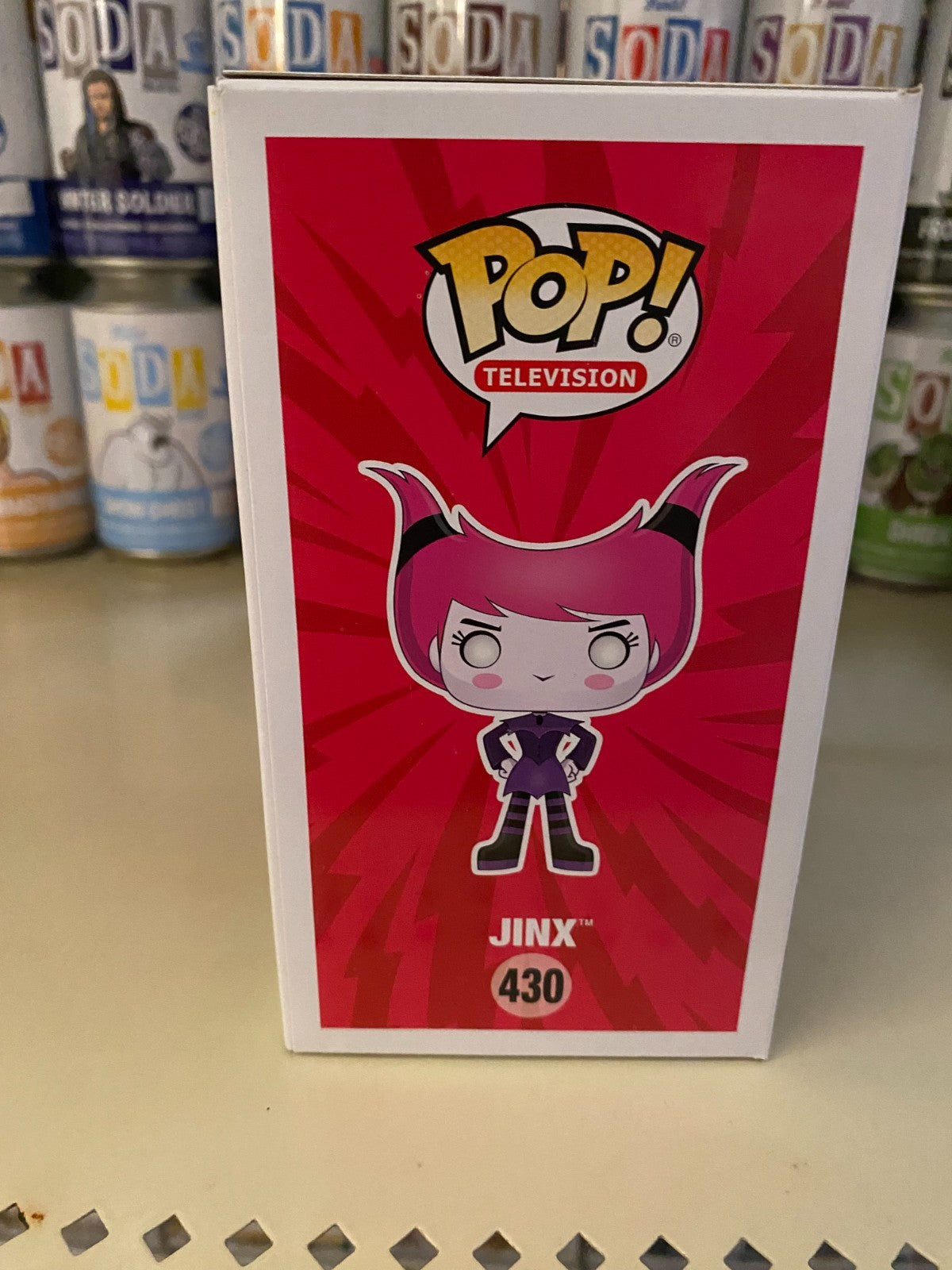 Funko Pop! Vinyl: DC Universe - Jinx - Toys R Us (Exclusive) #430 w Protector
