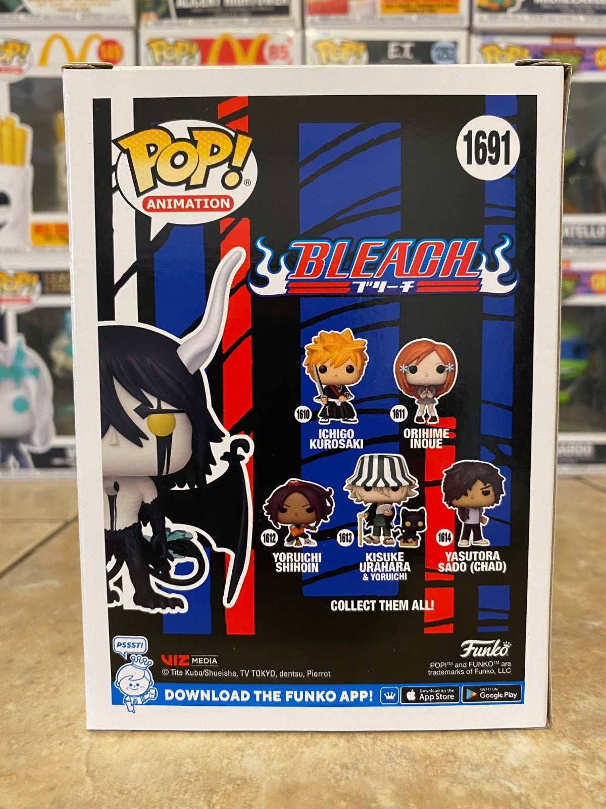 Funko Pop! Bleach - Ulquiorra Shifar - New York Comic Con Excl w Protector