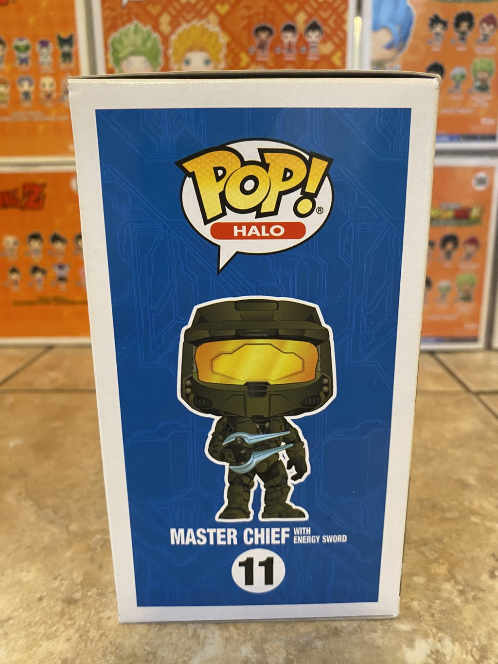 Funko Pop! Vinyl: Halo - #11 Master Chief (Game Stop Exclusive) w Protector