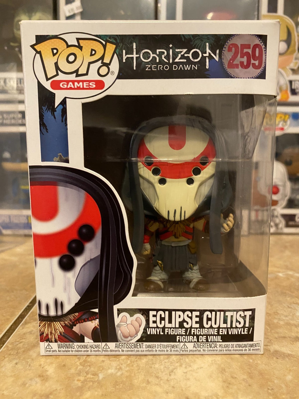 Funko Pop! Games Horizon Zero Dawn ECLIPSE CULTIST #259 Vinyl w Protector