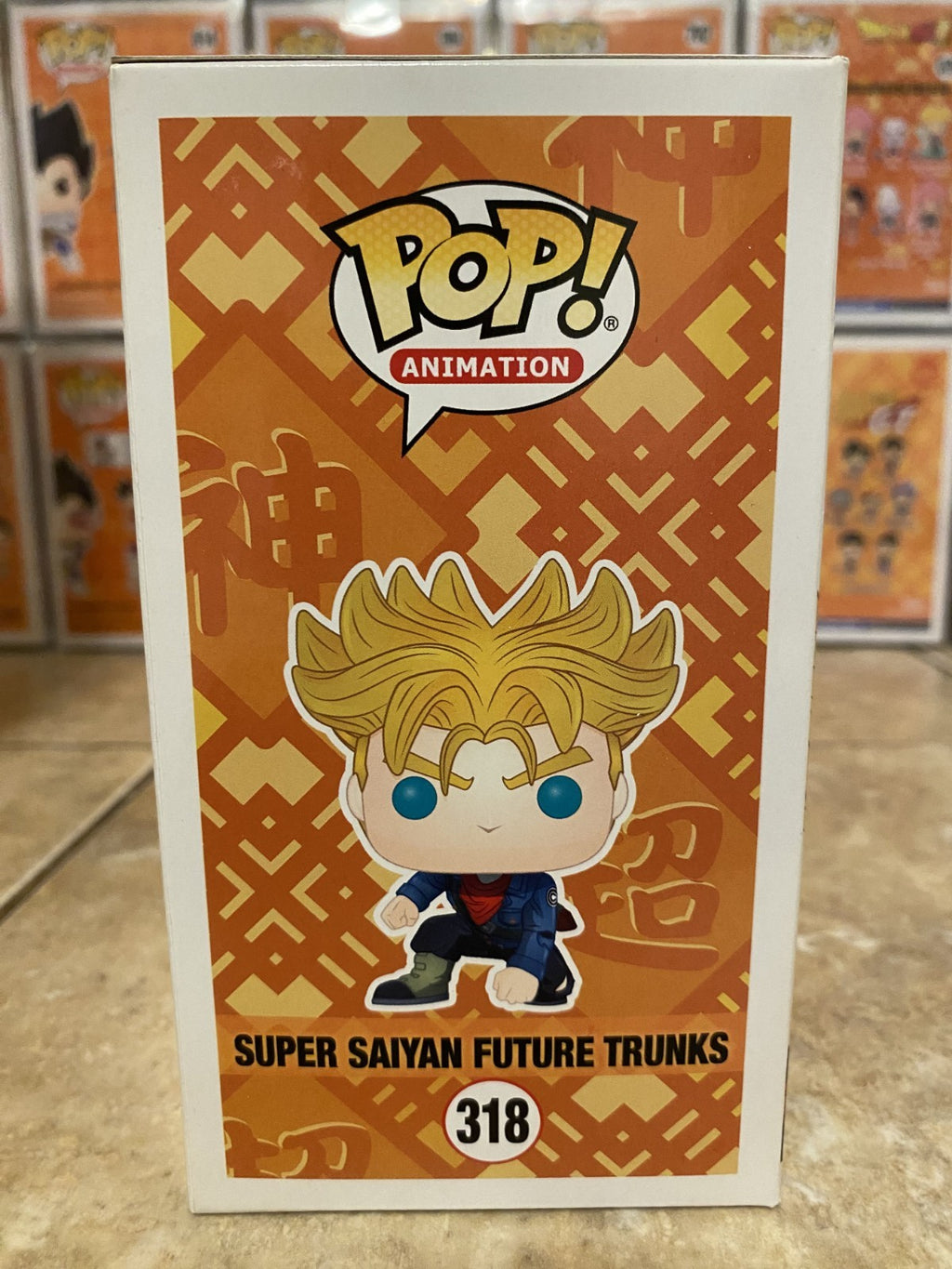 Funko Pop! Dragon Ball Super #318 Super Saiyan Future Trunks w Protector