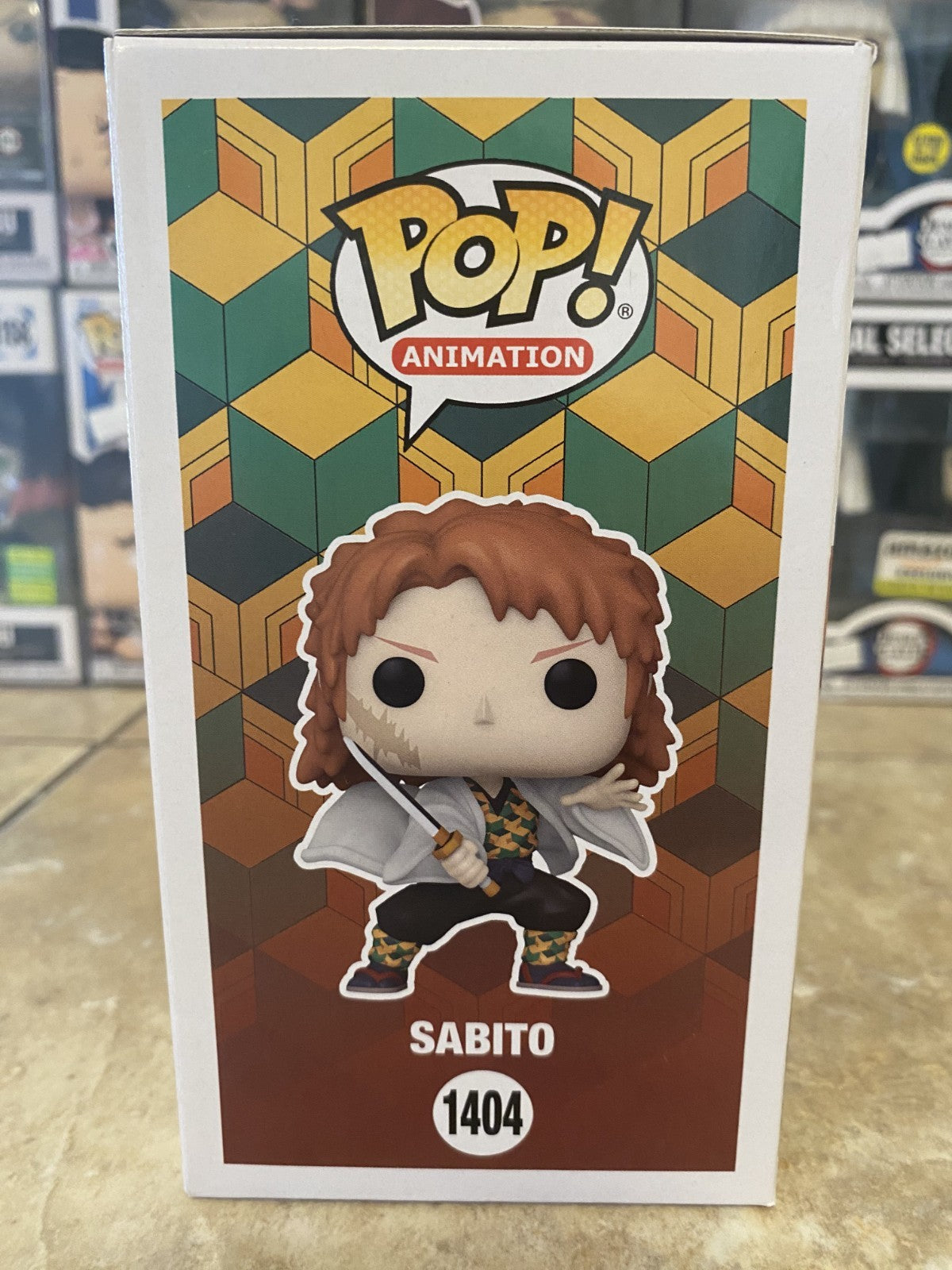 Funko Pop! Demon Slayer #1404 Sabito w/Box Protector