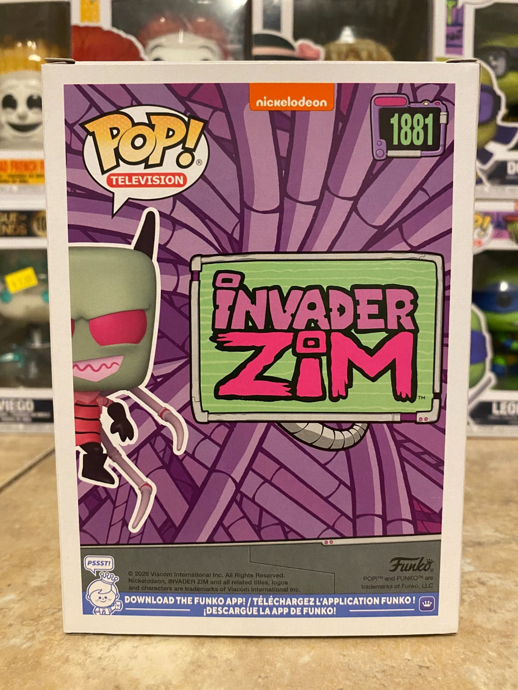 Funko POP! Invader Zim #1881 - 2025 WonderCon Shared w Protector