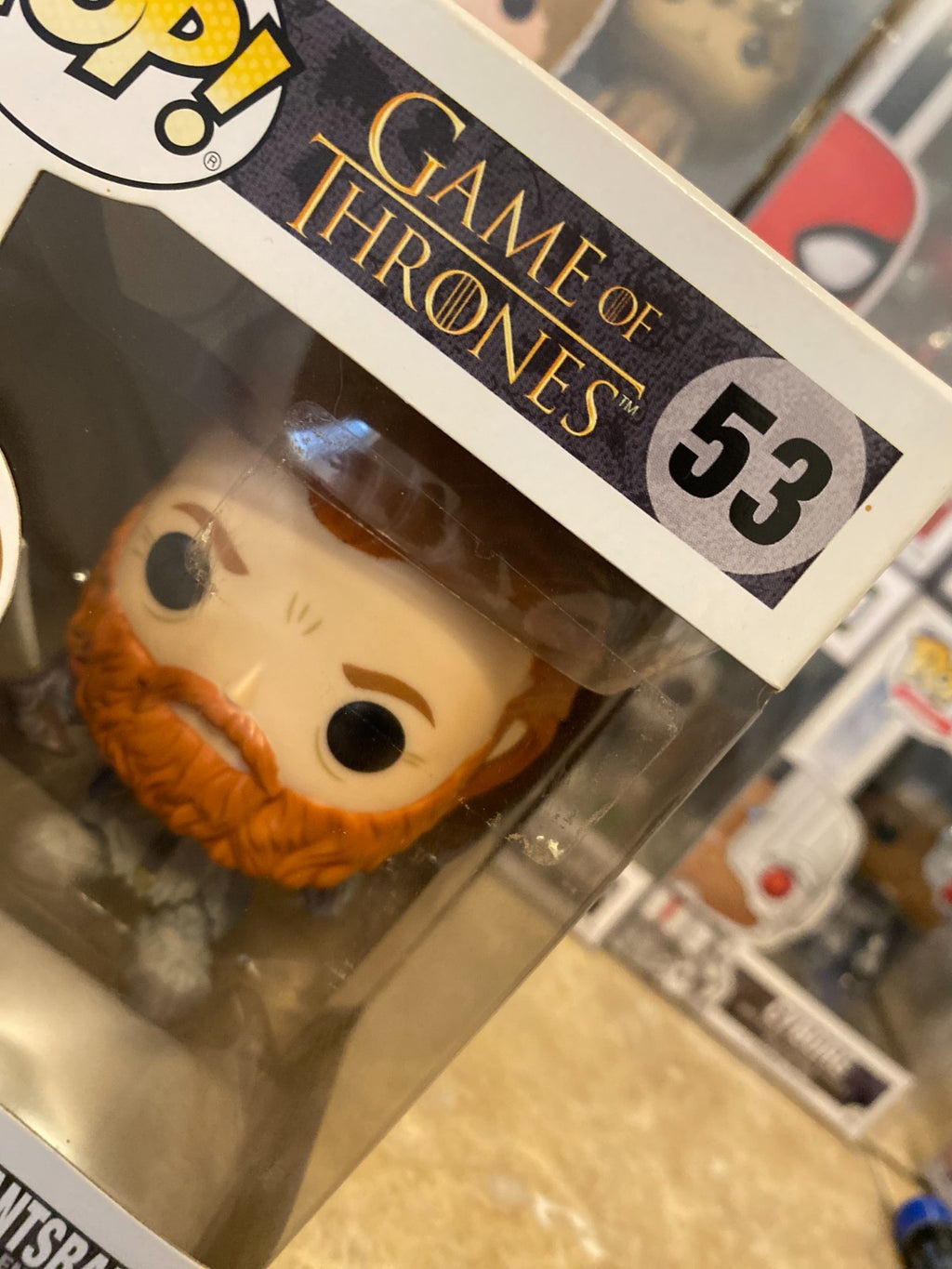 Funko Pop! Vinyl: Game of Thrones - Tormund Giantsbane #53 w Protector