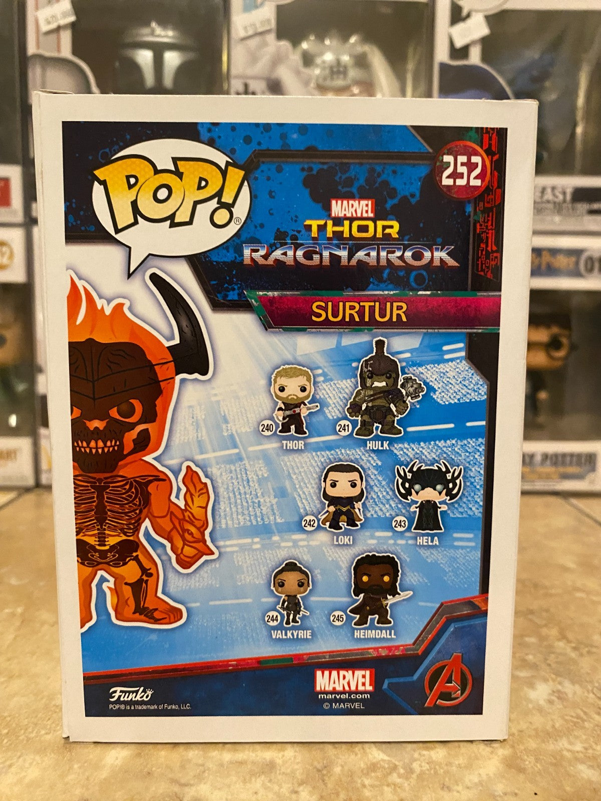 Funko Pop! Vinyl: Marvel - Surtur - GameStop (Exclusive) #252 w Protector
