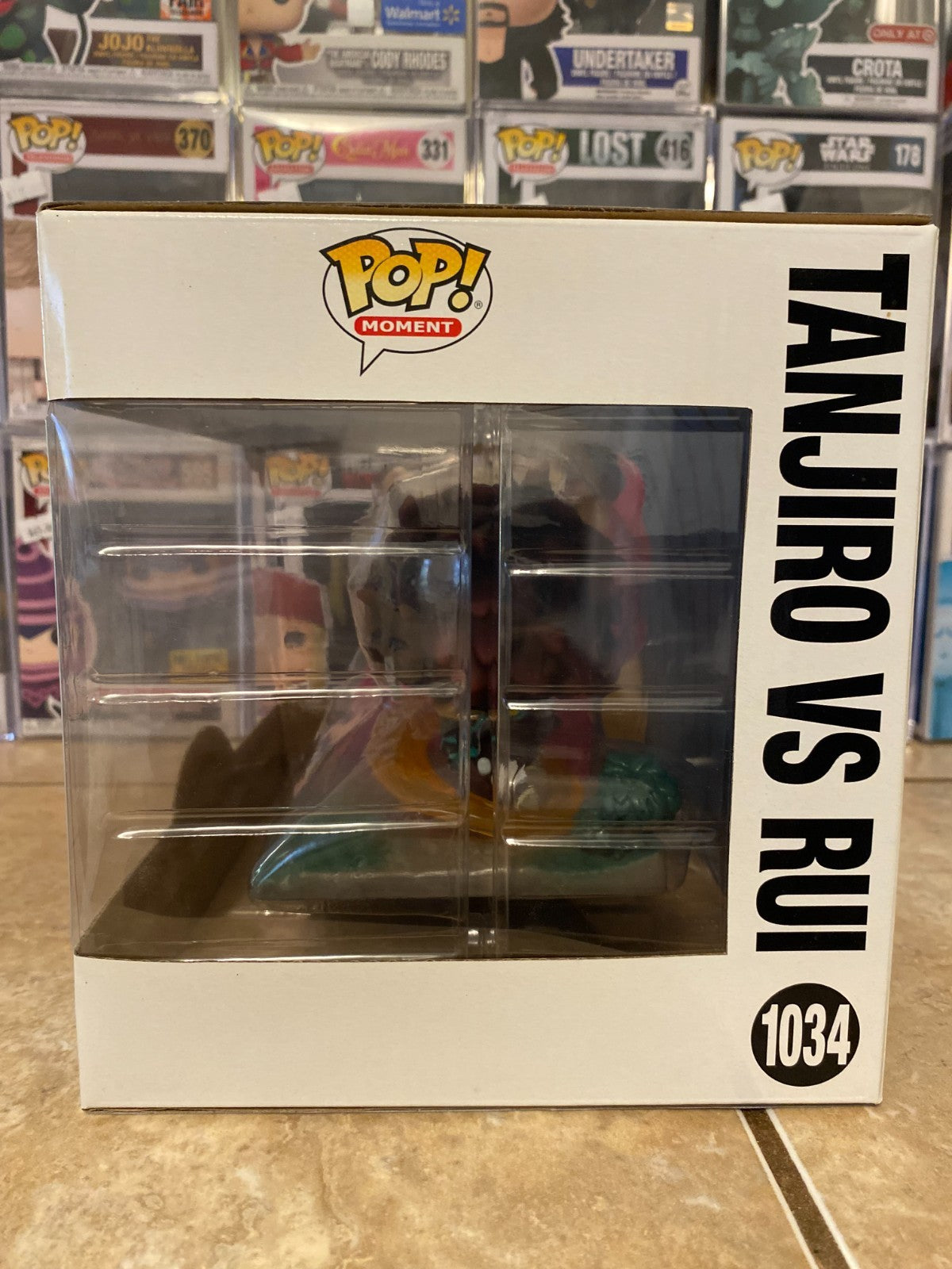 Funko Pop! Moments: Demon Slayer: Kimetsu no Yaiba - Tanjiro vs. Rui #1034