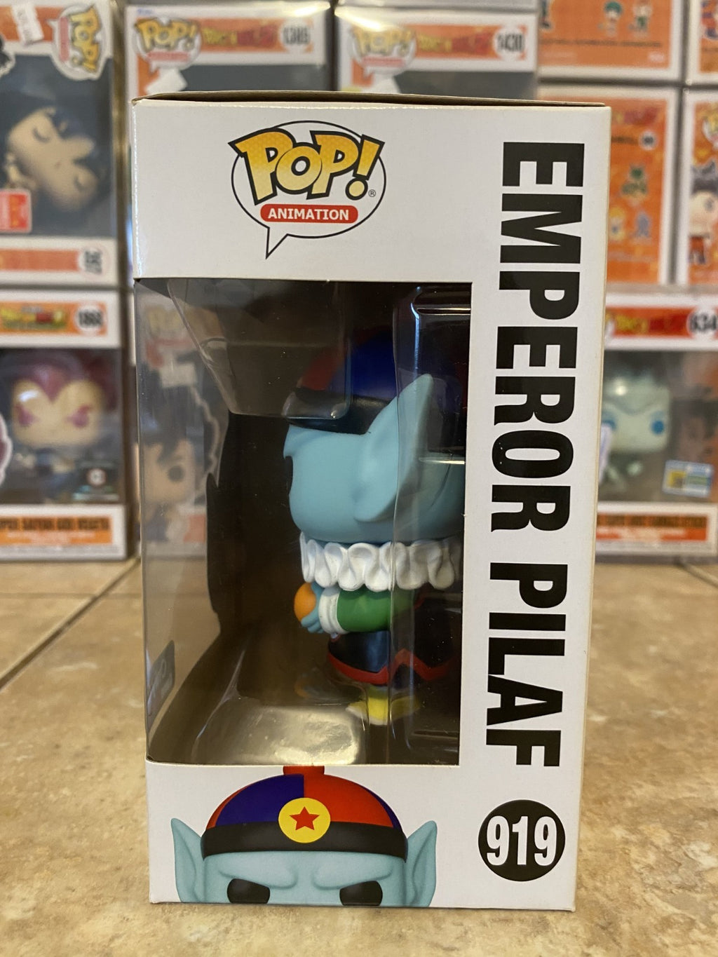 Funko Pop! Dragon Ball Z Empeor Pilaf #919 Game Stop Exclusive w Protector