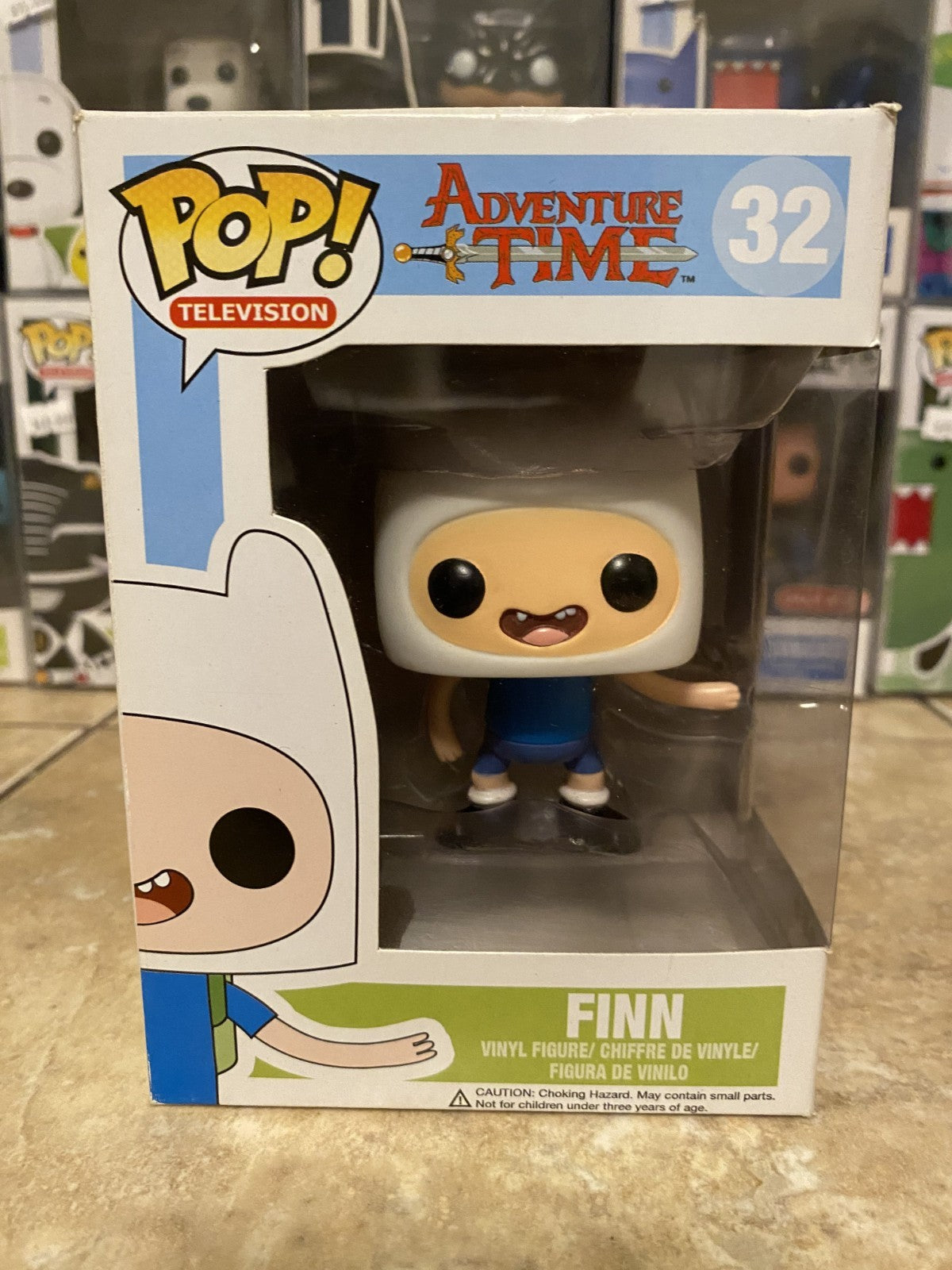 Funko Pop! Vinyl: Adventure Time - Finn #32 w/Box Protector