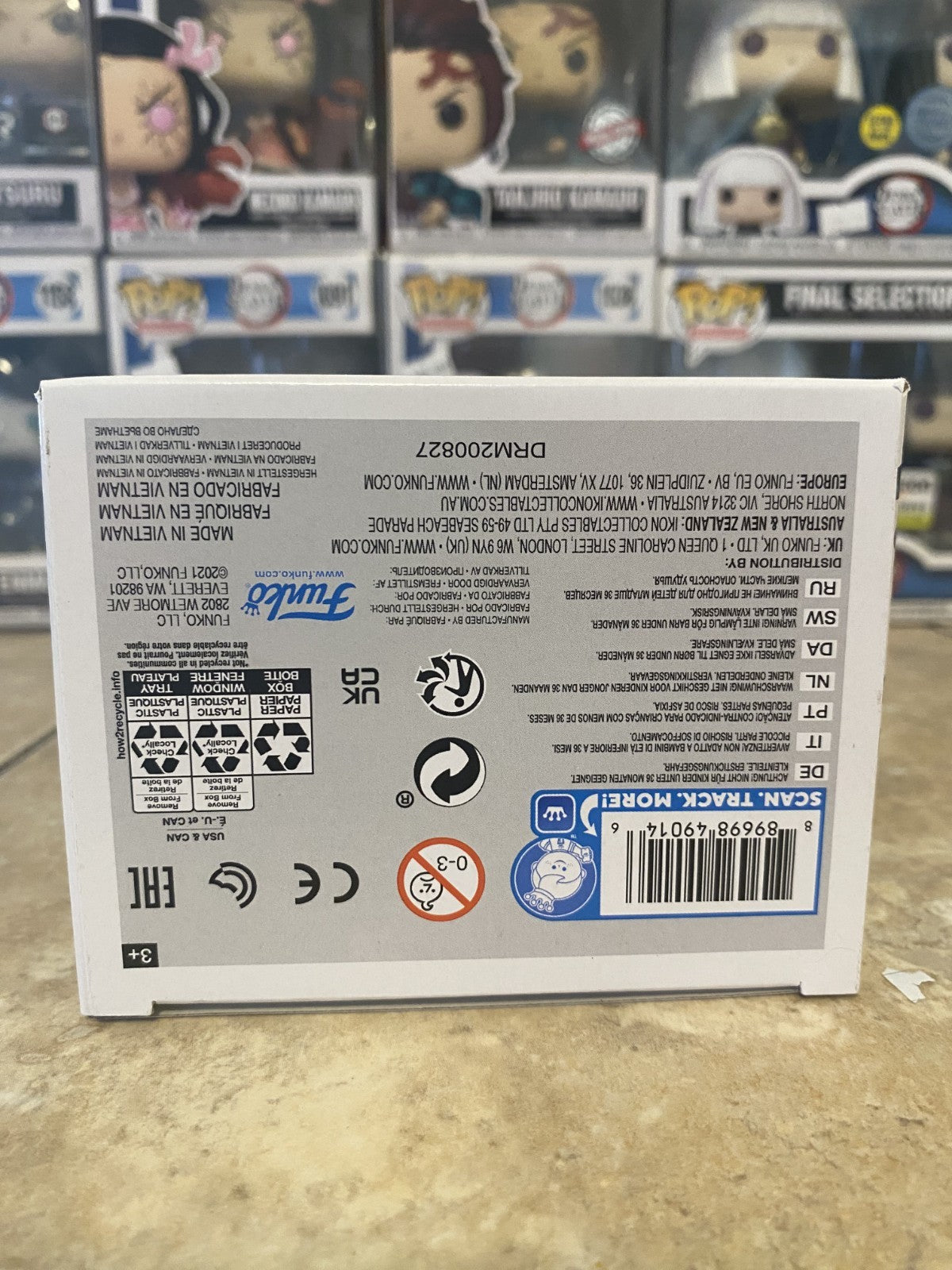 Funko Pop! Demon Slayer #871 Muzan Kibutsuji w/Box Protector