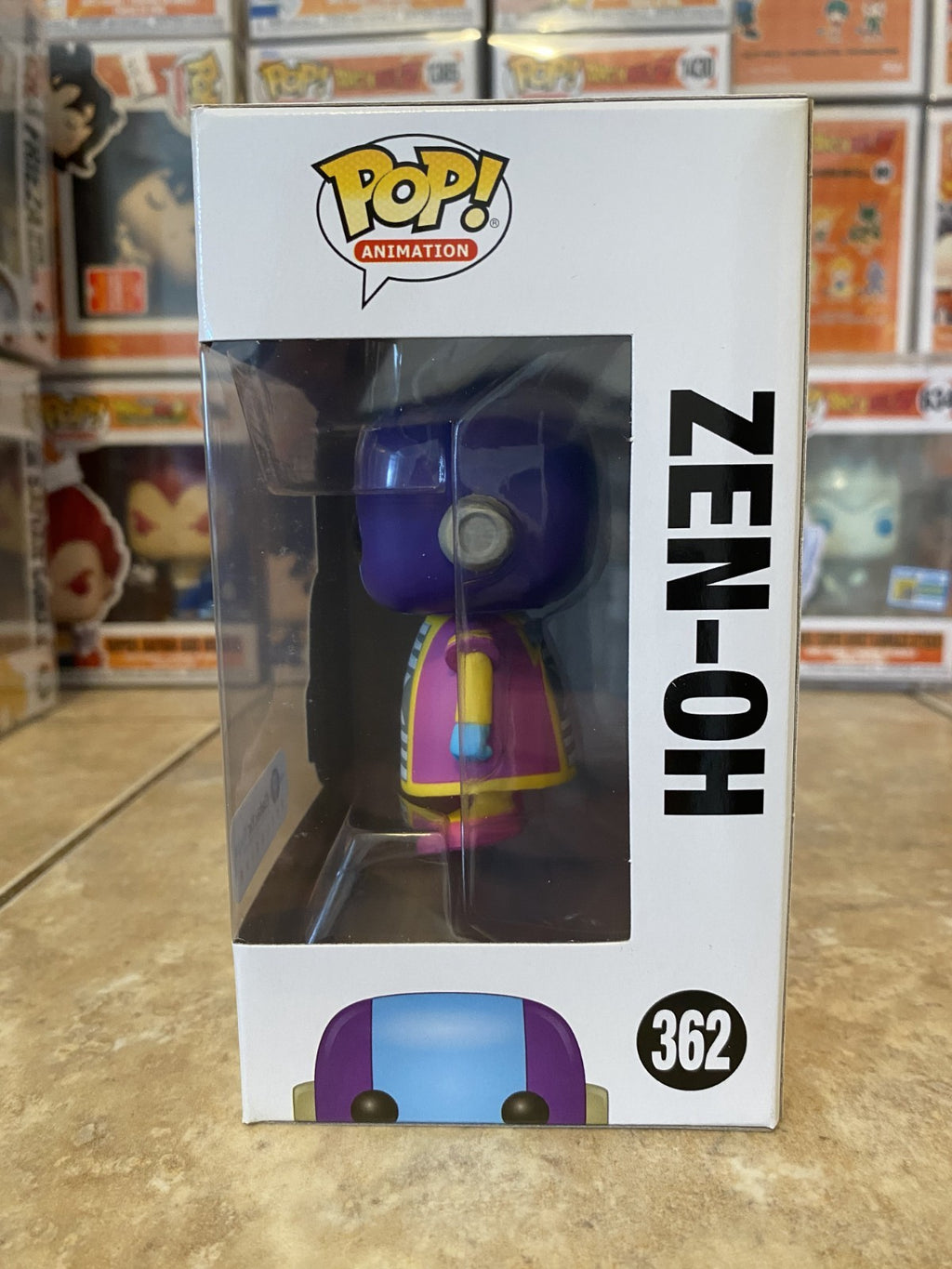 Funko Pop! Dragon Ball Z #342 Zen-Oh Galactic Toys Exclusive w Protector