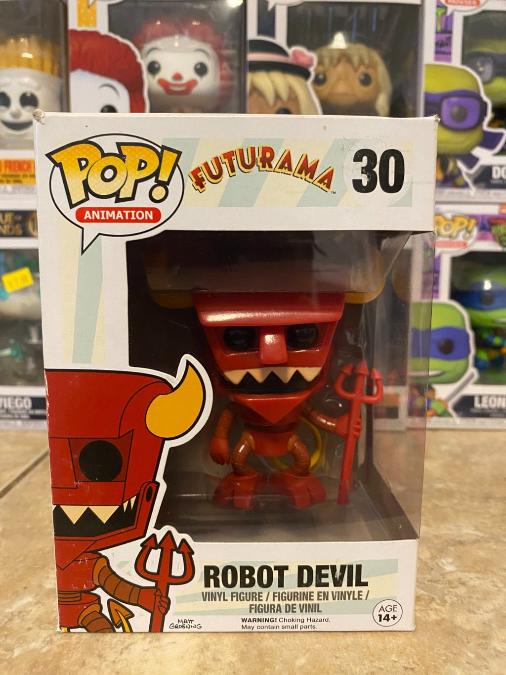 Funko Pop! Vinyl: Futurama - Robot Devil #30 w Protector