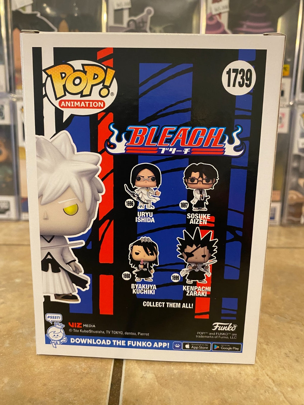Funko Pop! Animation Bleach - White Ichigo Figure #1739 Exclusive w Protector