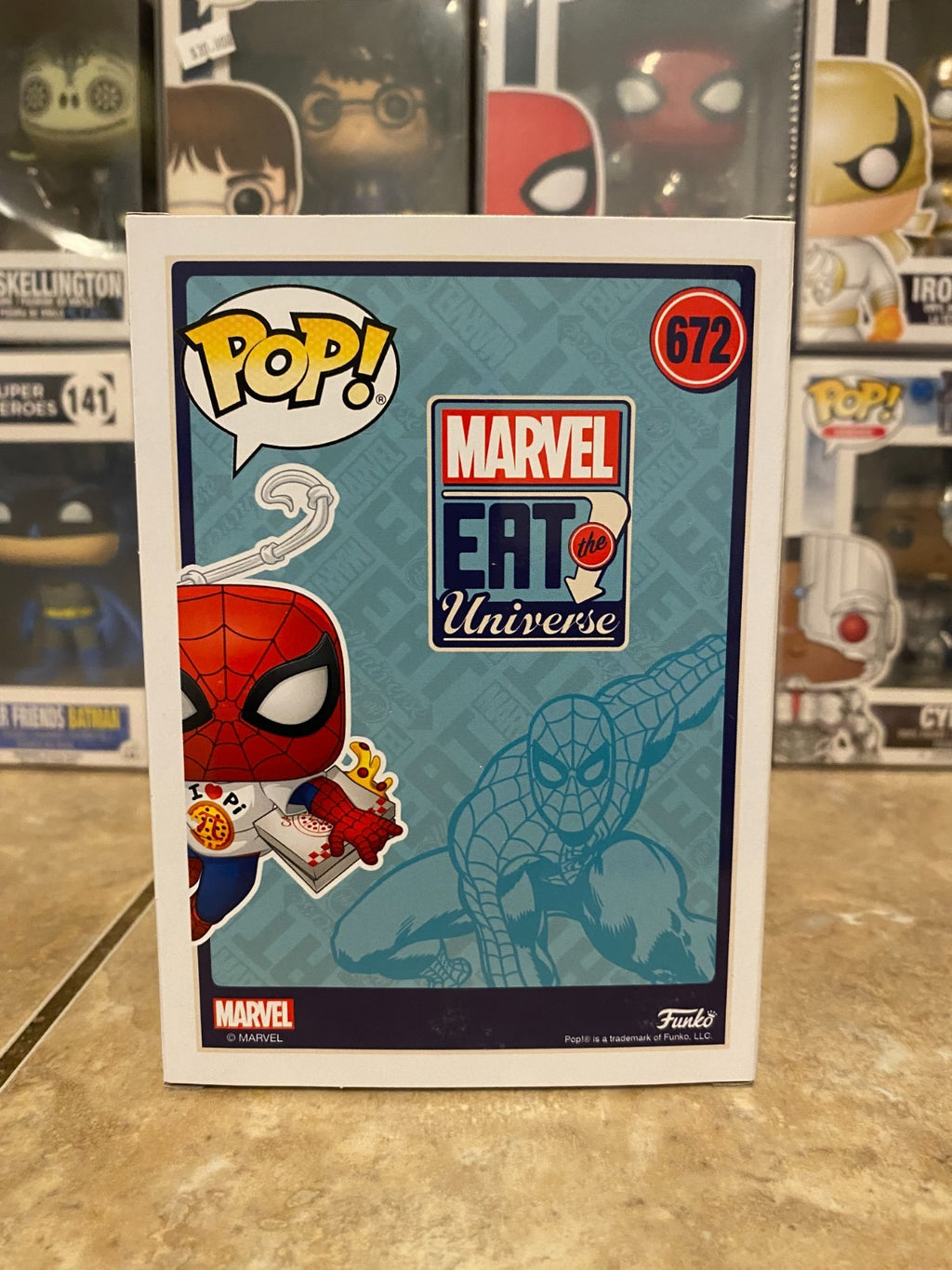 Funko Pop! Vinyl: Marvel - Spider-Man - Box Lunch (Exclusive) #672 w Protector