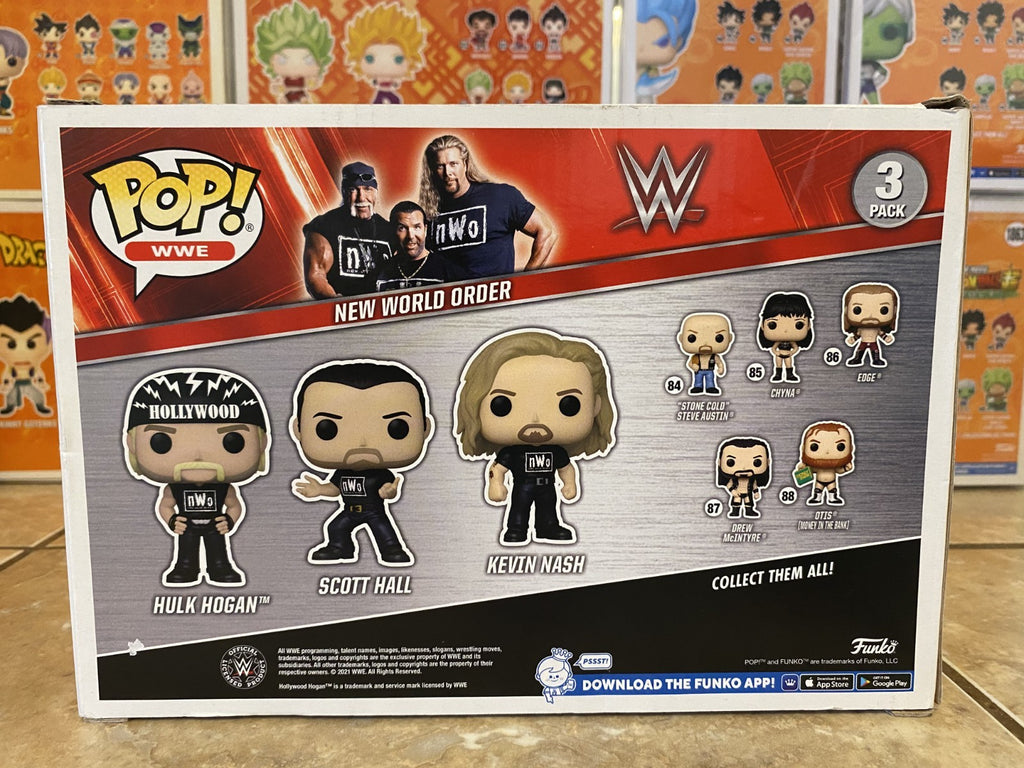 Funko Pop! Vinyl: WWE - New World Order - 3 Pack - Walmart (Exclusive)