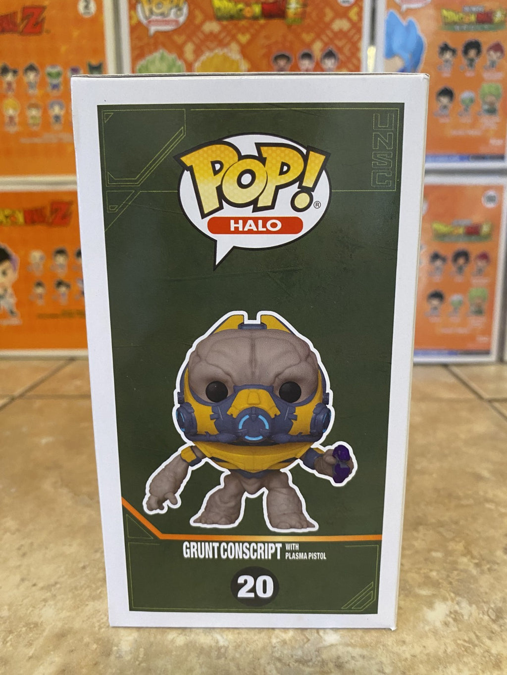 Funko Pop! Vinyl: Halo - #20 Grunt Conscript with Plasma Pistol w Protector