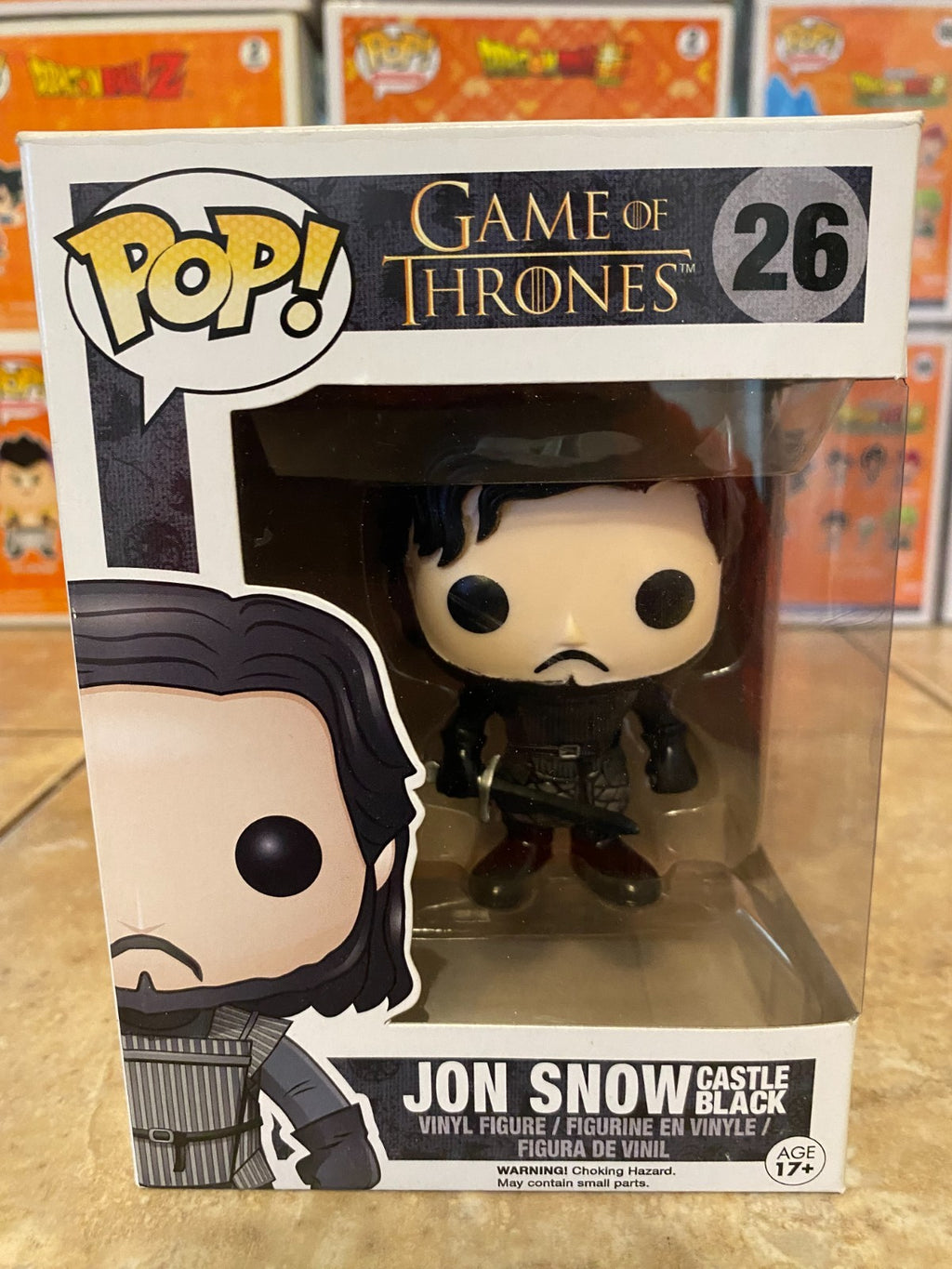 Funko Pop! Vinyl: Game of Thrones - Jon Snow #26 w/Box Protector