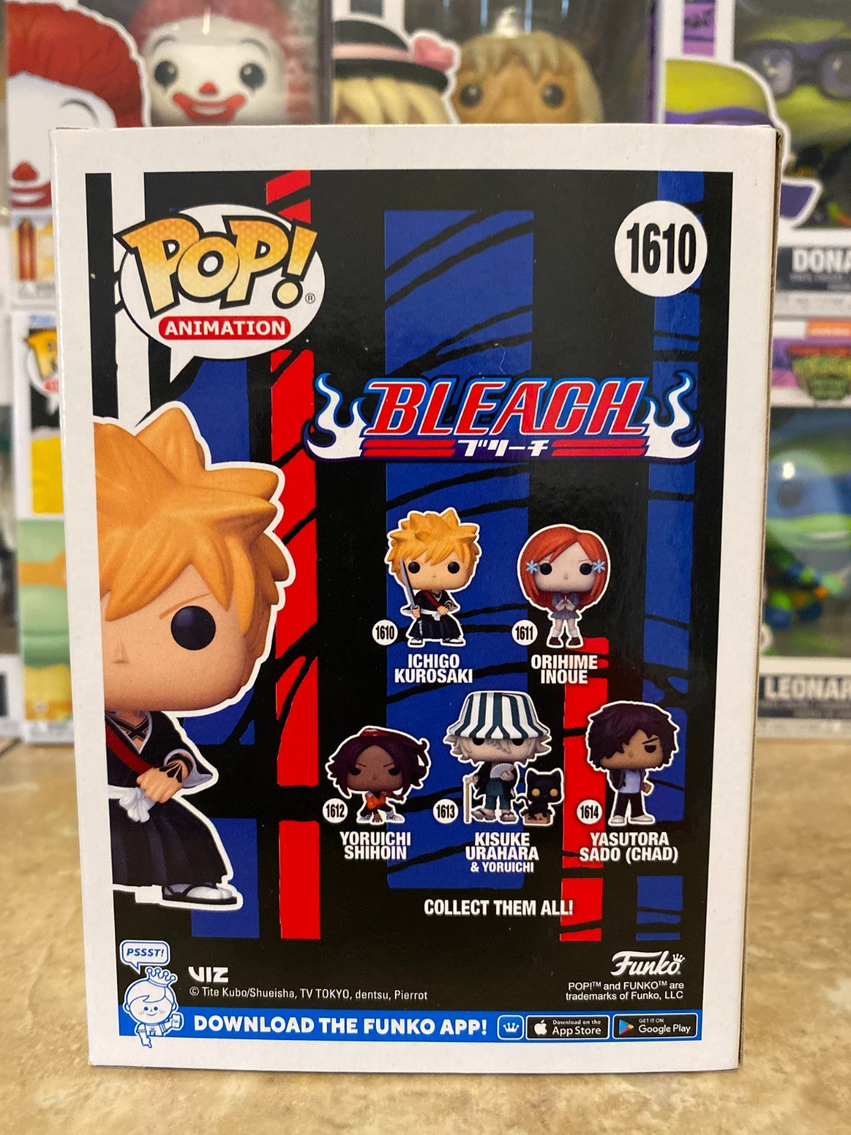 Funko Pop! Vinyl: Bleach - Ichigo Kurosaki (Metallic) (Chase) #1610 w Protectors