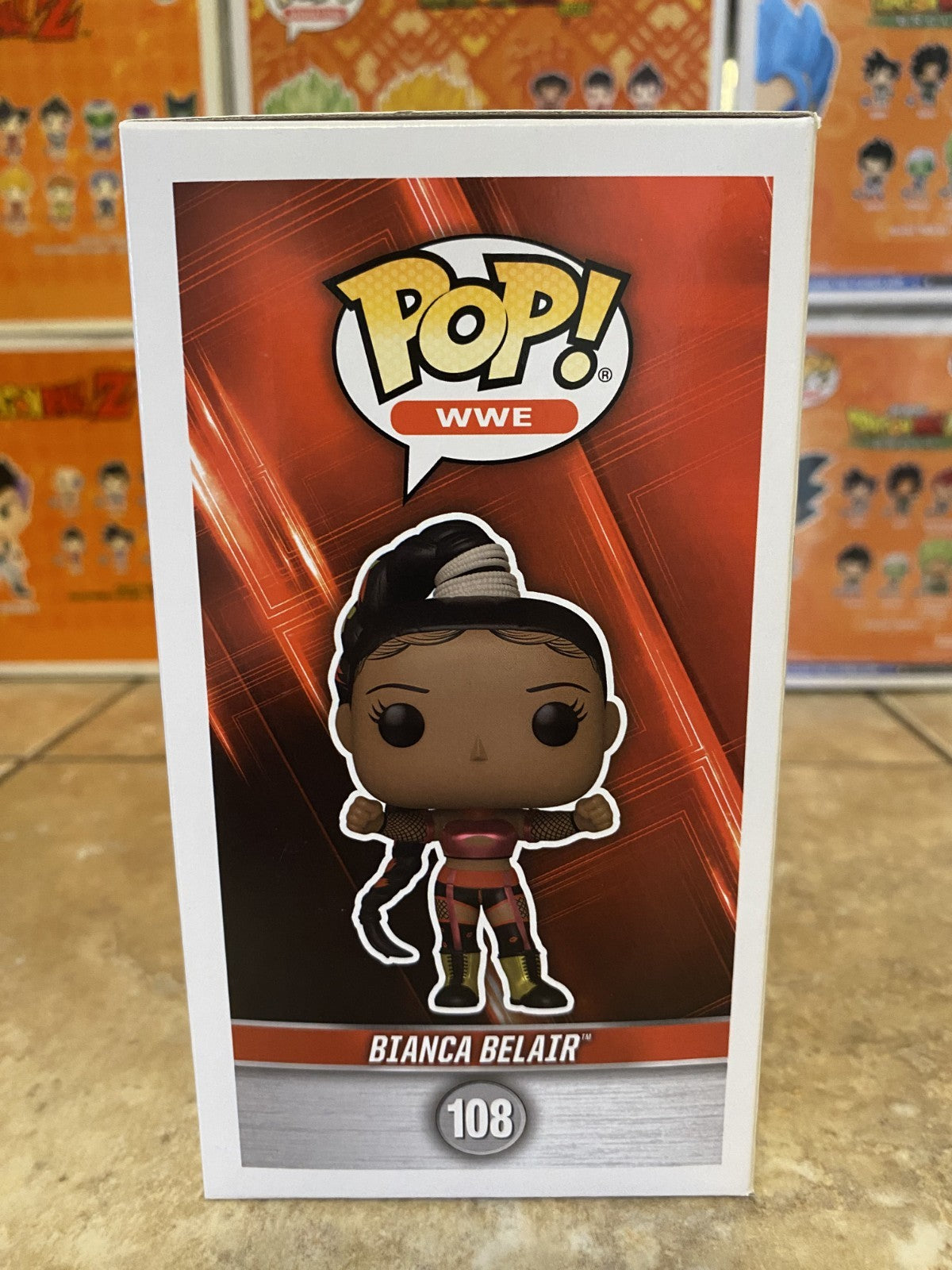 Funko Pop! Bianca Belair 108 w/Box Protector