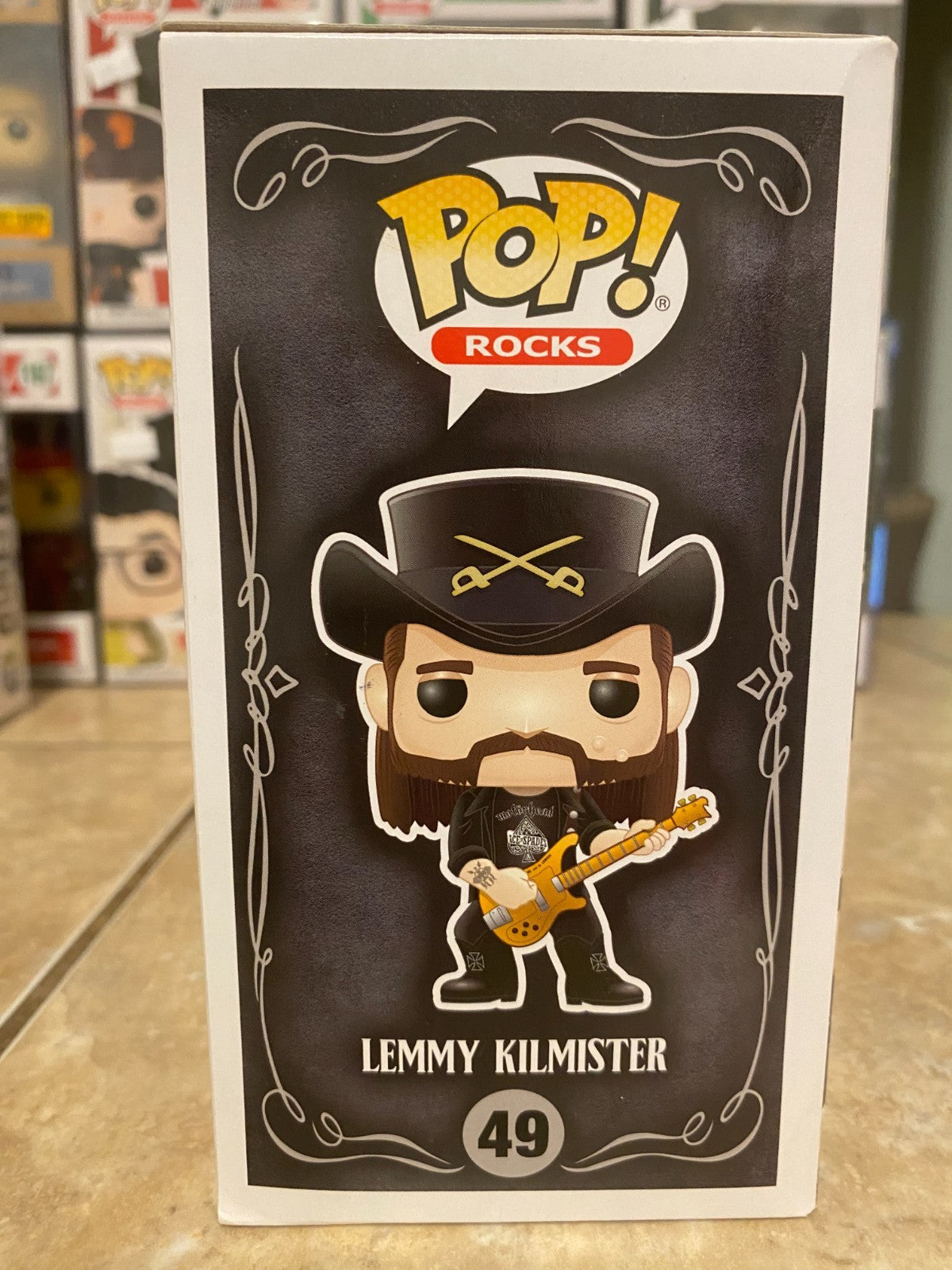 Funko! Pop Vinyl Figure Lemmy Kilmister #49 - Motorhead w Protector