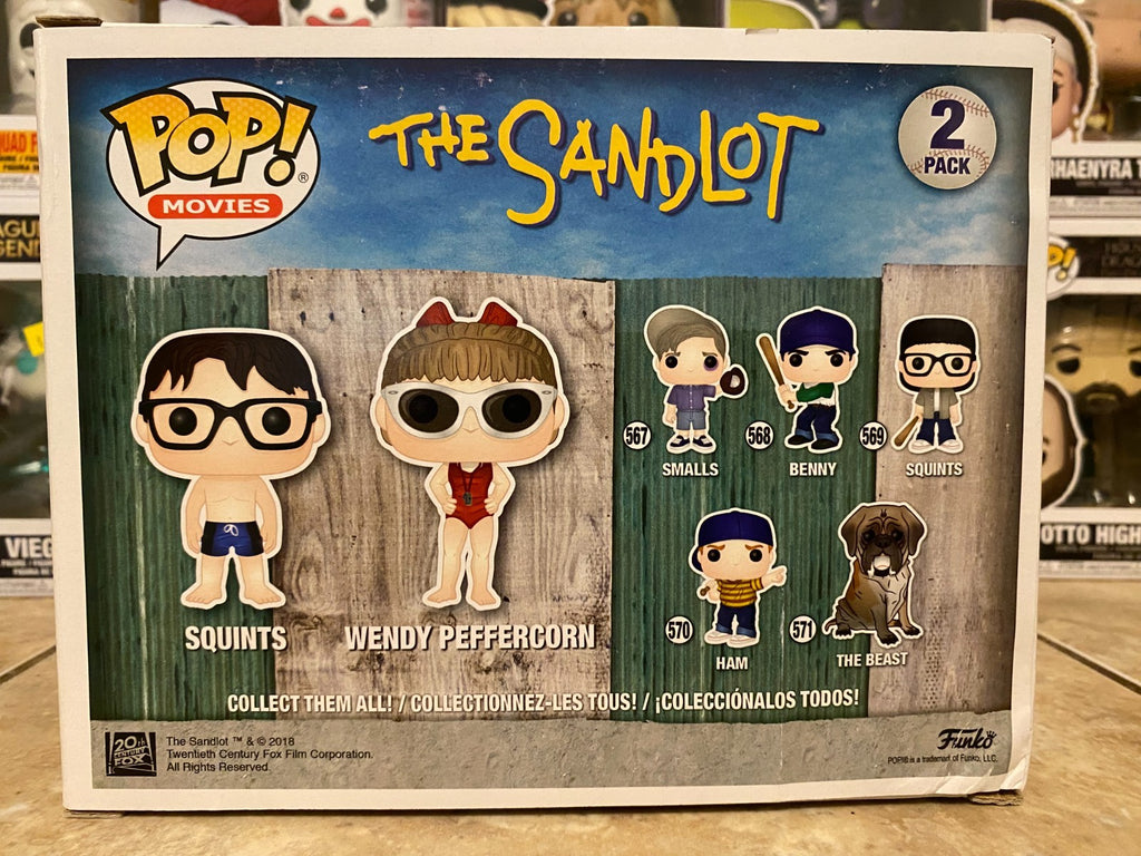 Funko POP! Movies - The Sandlot - Squints & Wendy Peffercorn 2-Pack (Target)