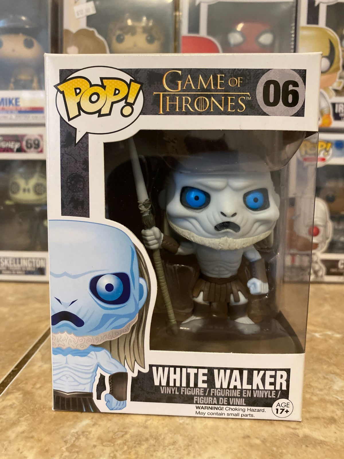Funko Pop! Game of Thrones White Walker #06 w Protector