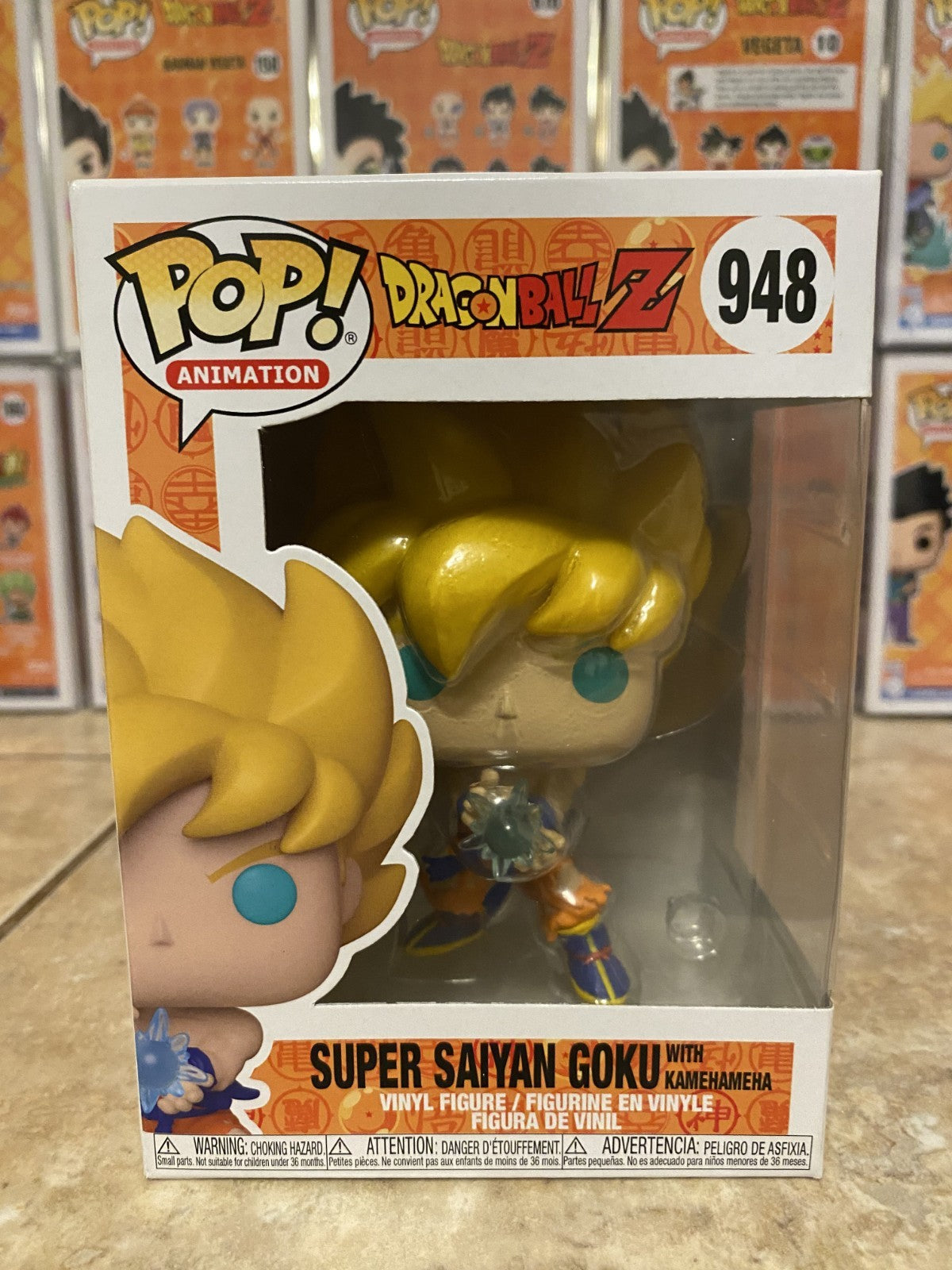 Funko Pop! Dragon Ball Z #948 Super Saiyan Goku w Protector