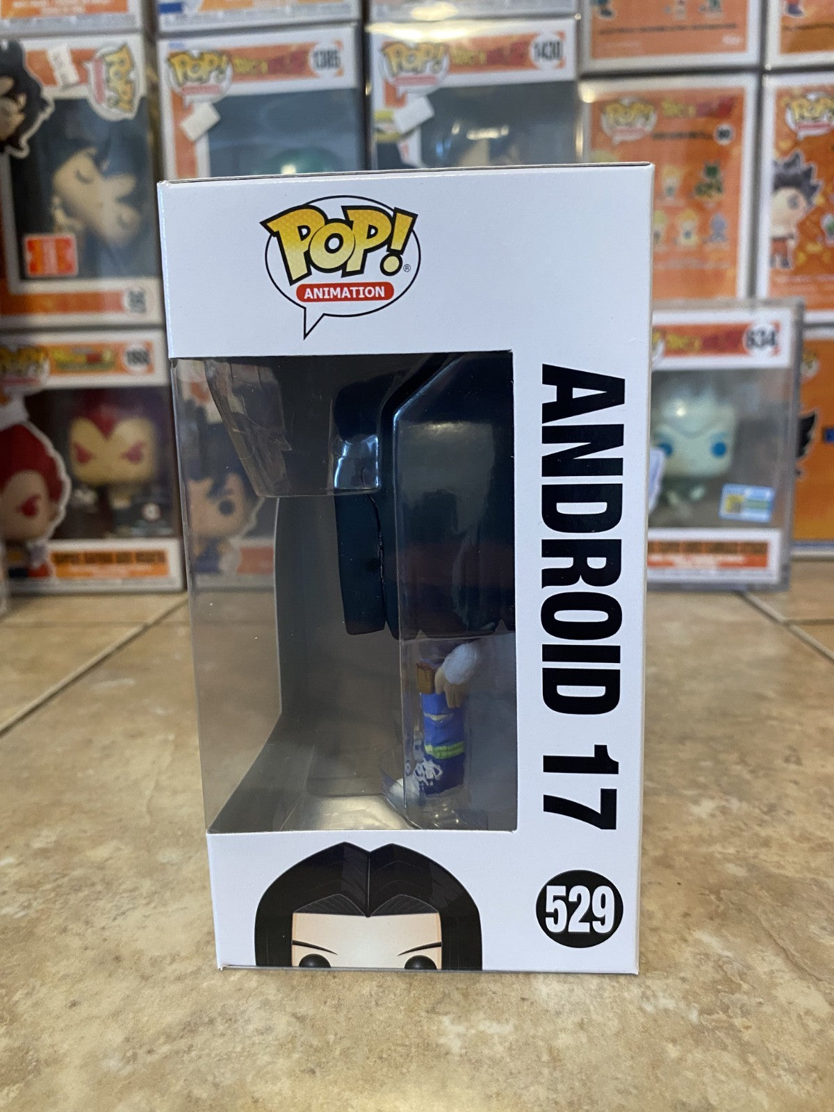 Funko Pop! Dragon Ball Z #529 Android 17 w Protector