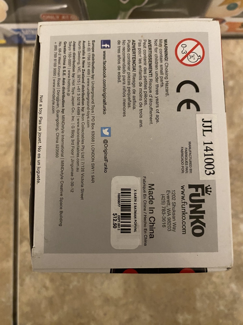 Funko Pop! DC Comics - Super Heroes #162 Earth 2 Batman w/Box Protector