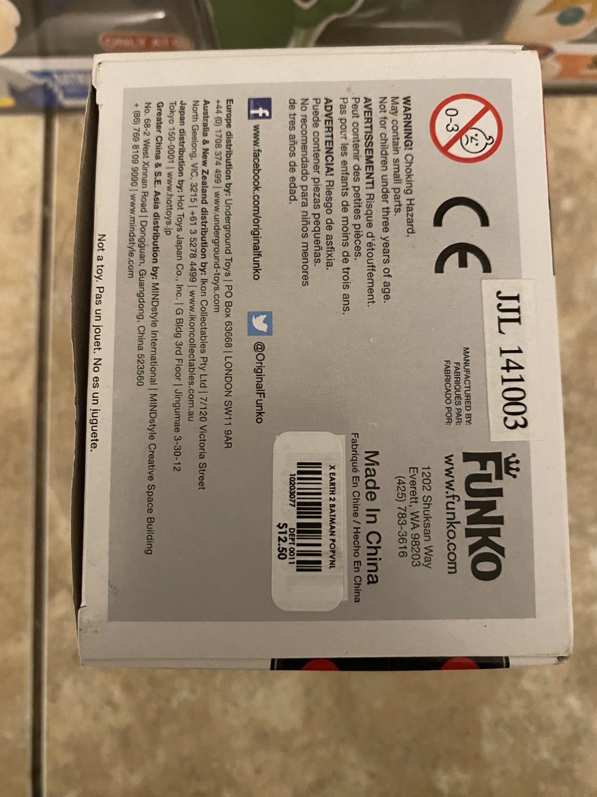 Funko Pop! DC Comics - Super Heroes #162 Earth 2 Batman w/Box Protector