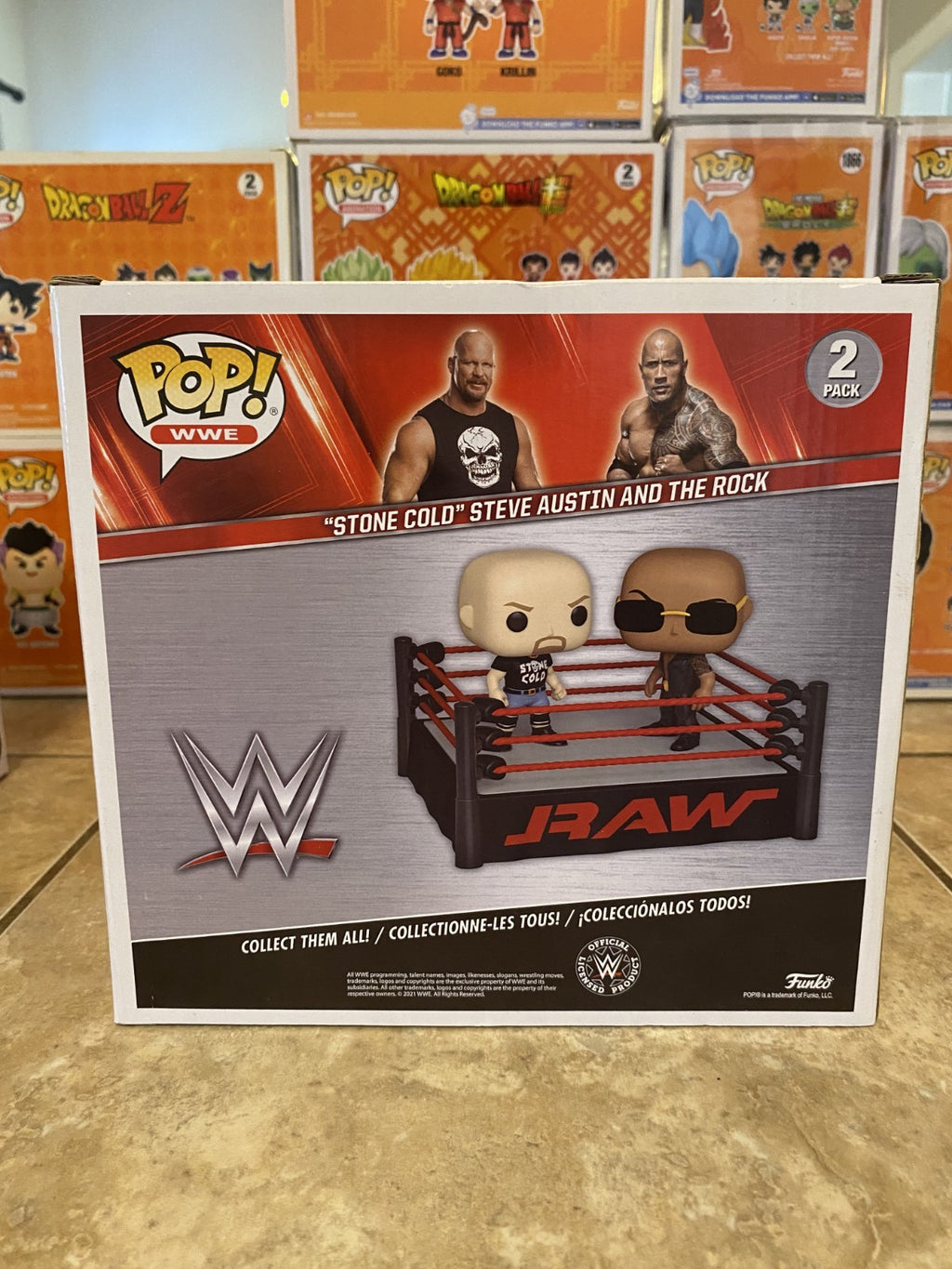 Funko Pop! Vinyl: WWE - "Stone Cold" Steve Austin and The Rock
