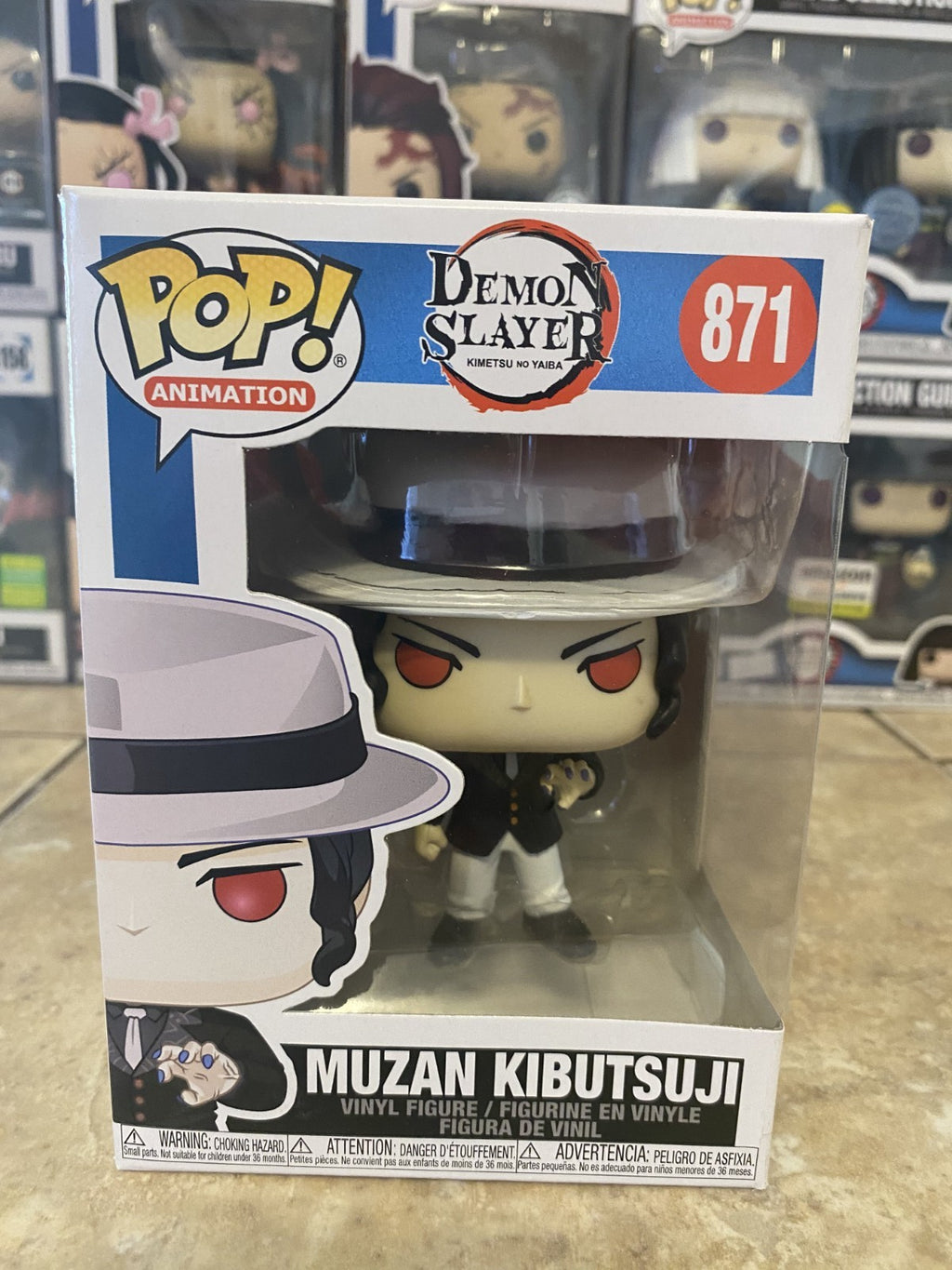 Funko Pop! Demon Slayer #871 Muzan Kibutsuji w/Box Protector