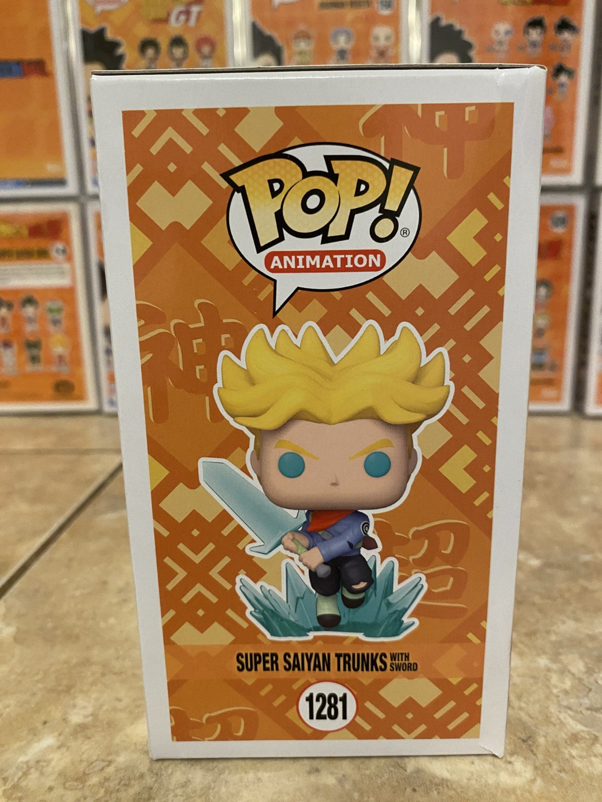 Funko Pop! Dragon Ball Super #1281 Super Saiyan Trunks with Sword w Protector