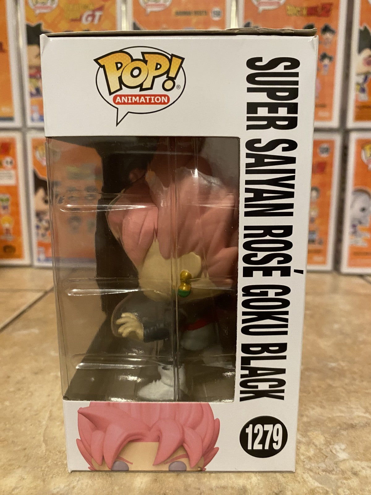 Funko Pop! Dragon Ball Super #1279 Super Saiyan Rose Goku Black w Protector