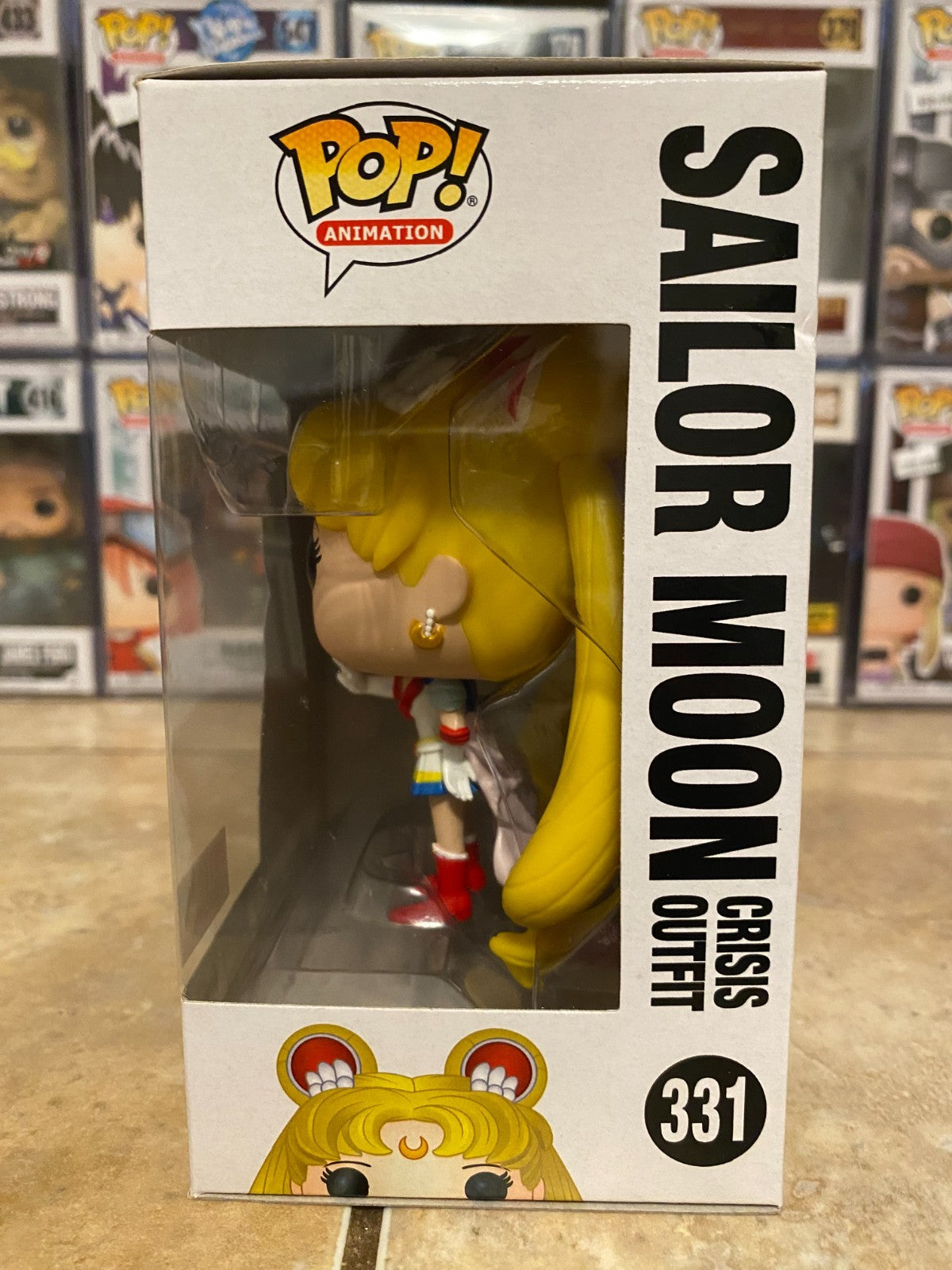 Funko Pop! Anime #331 Sailor Moon Crisis Outfit Box Lunch Exclusive w Protector