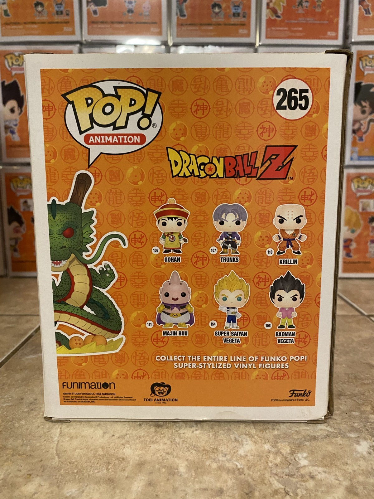Funko Pop!  Dragon Ball Z - #265 6" Shenron Galactic Toys Exclusive