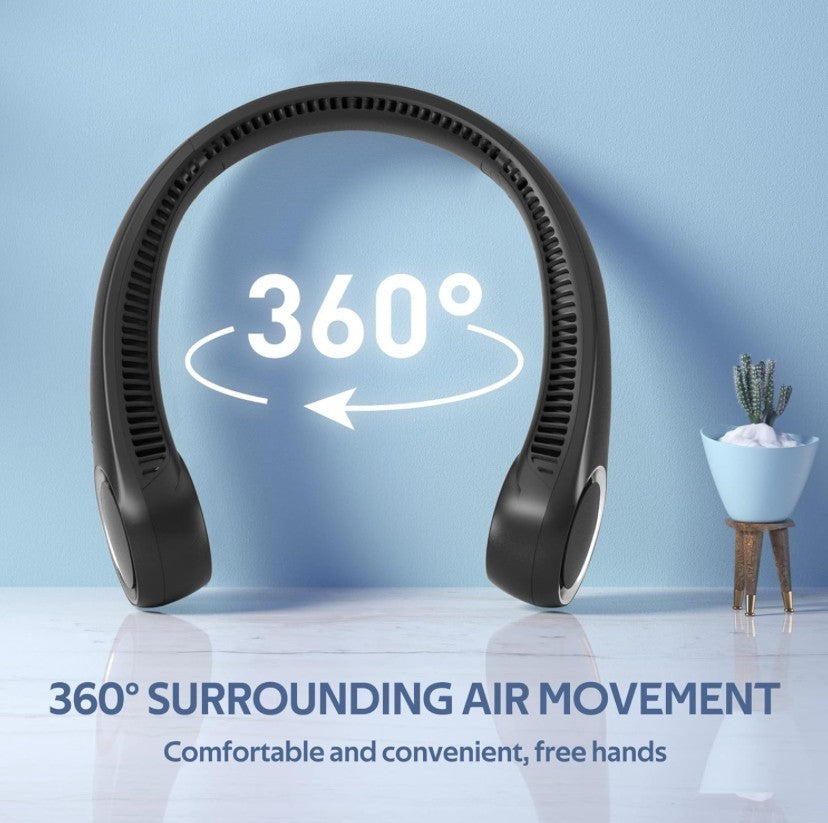 Portable Neck Fan Hands Free Wearable Fan For Men/Women Outdoor/Indoor